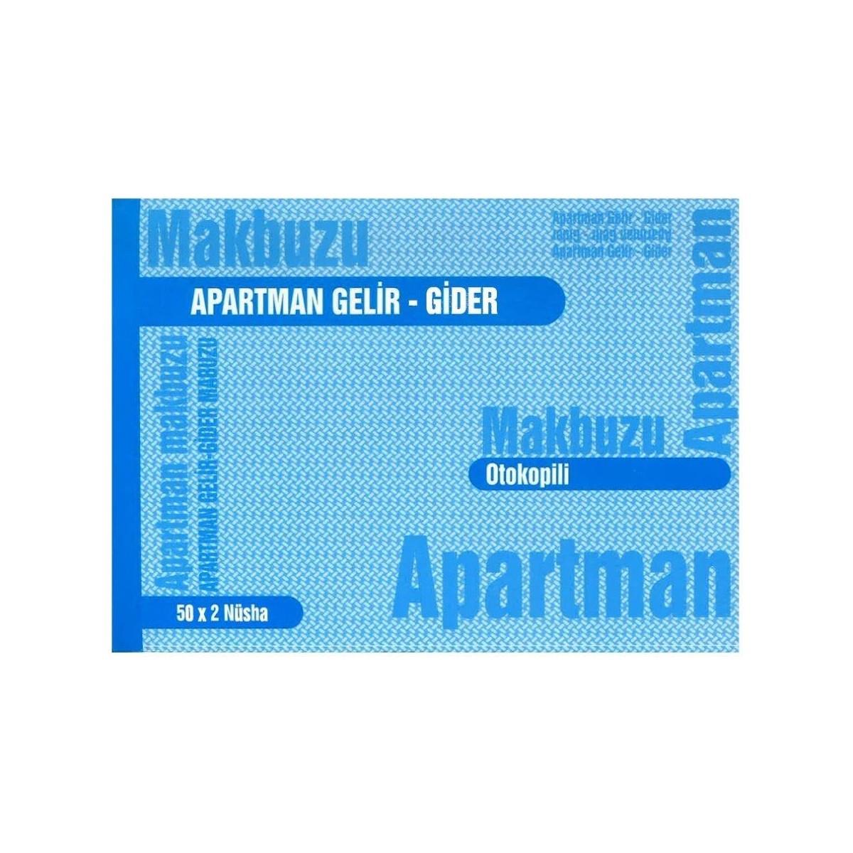 GürmatGürmat Apartman Gelir Gider Makbuzu Otokopili 2 N-50 Sayfa 1 Adet
