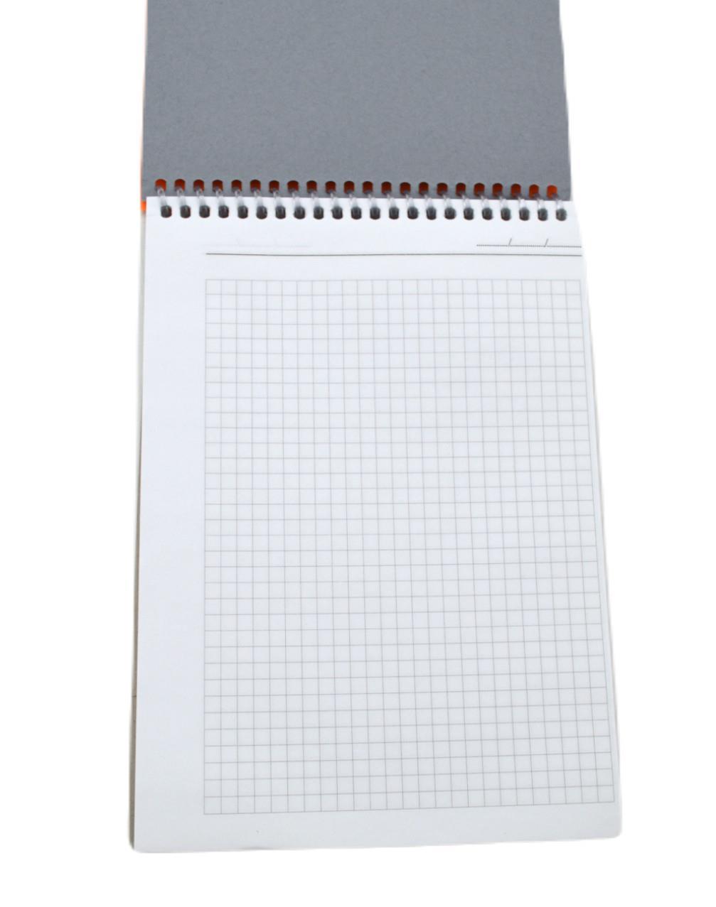 GürmatGürmat  Ecomat A5 40 Yaprak Plastik Kapak Üstten Spiralli Bloknot Kareli (510K)