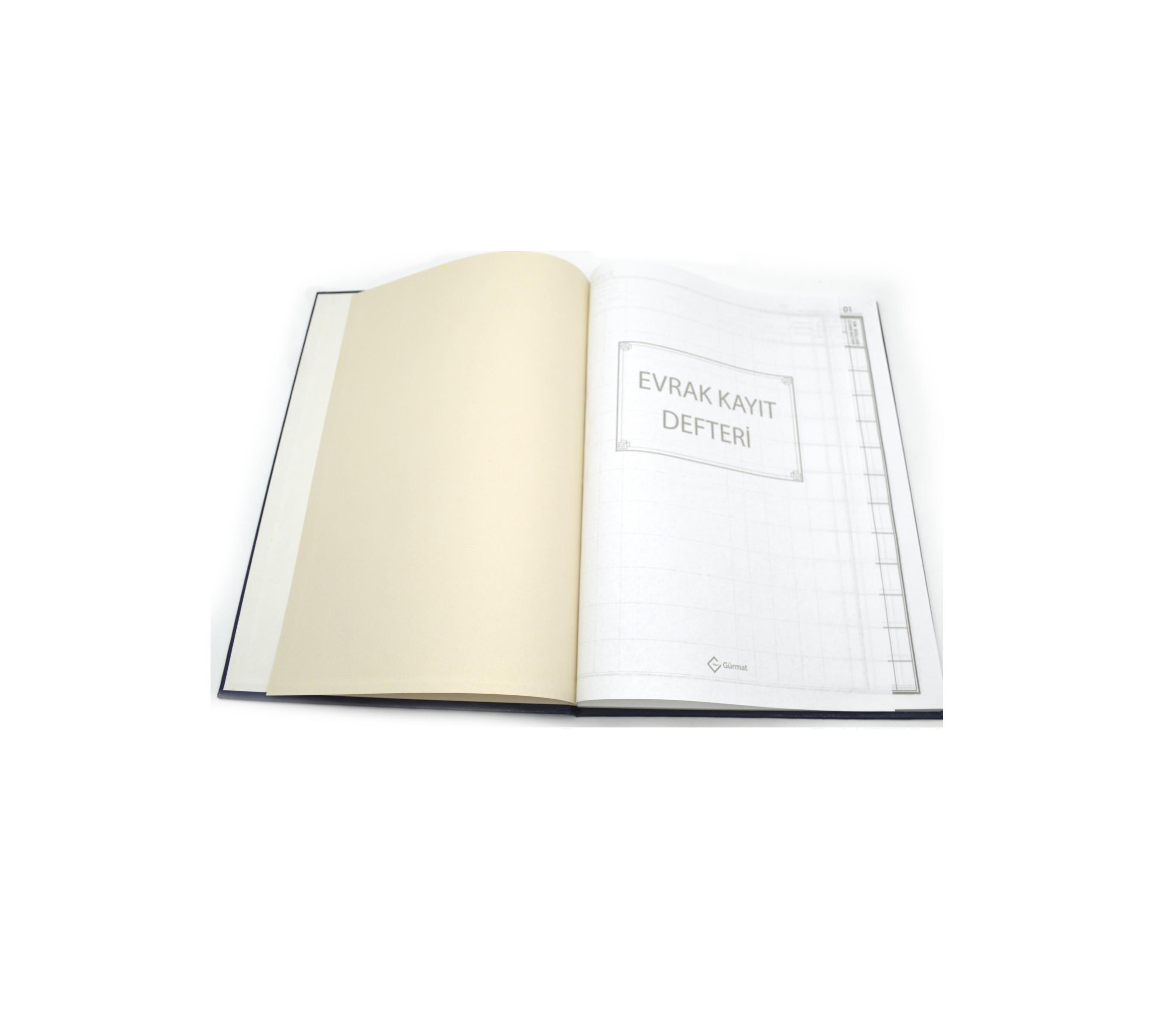 GürmatGürmat Evrak Kayıt Defteri Ciltli 72 Yaprak KOD:060-72