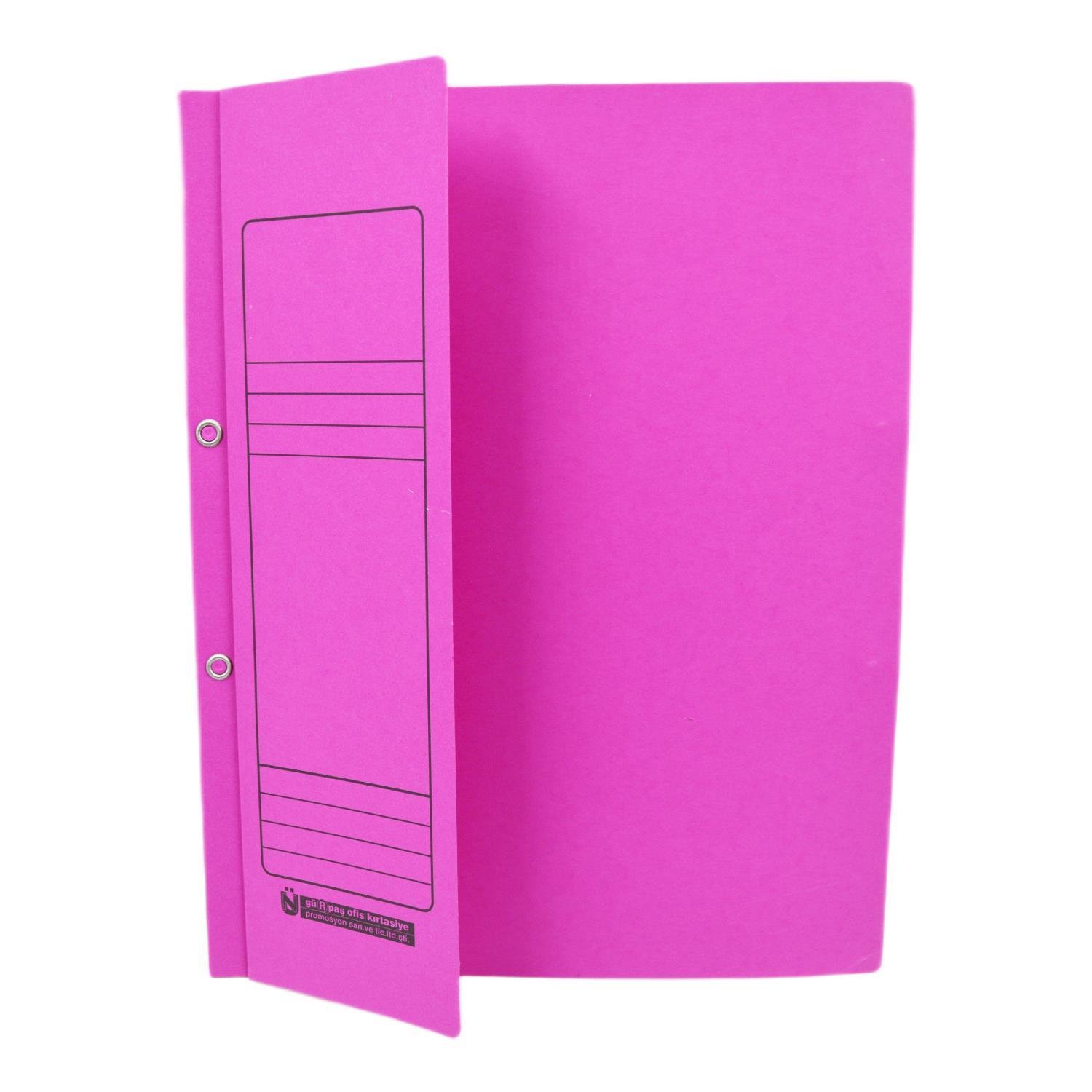 GürpaşGürpaş Yarım Kapak Karton Kapsül Dosya 25'li Pembe
