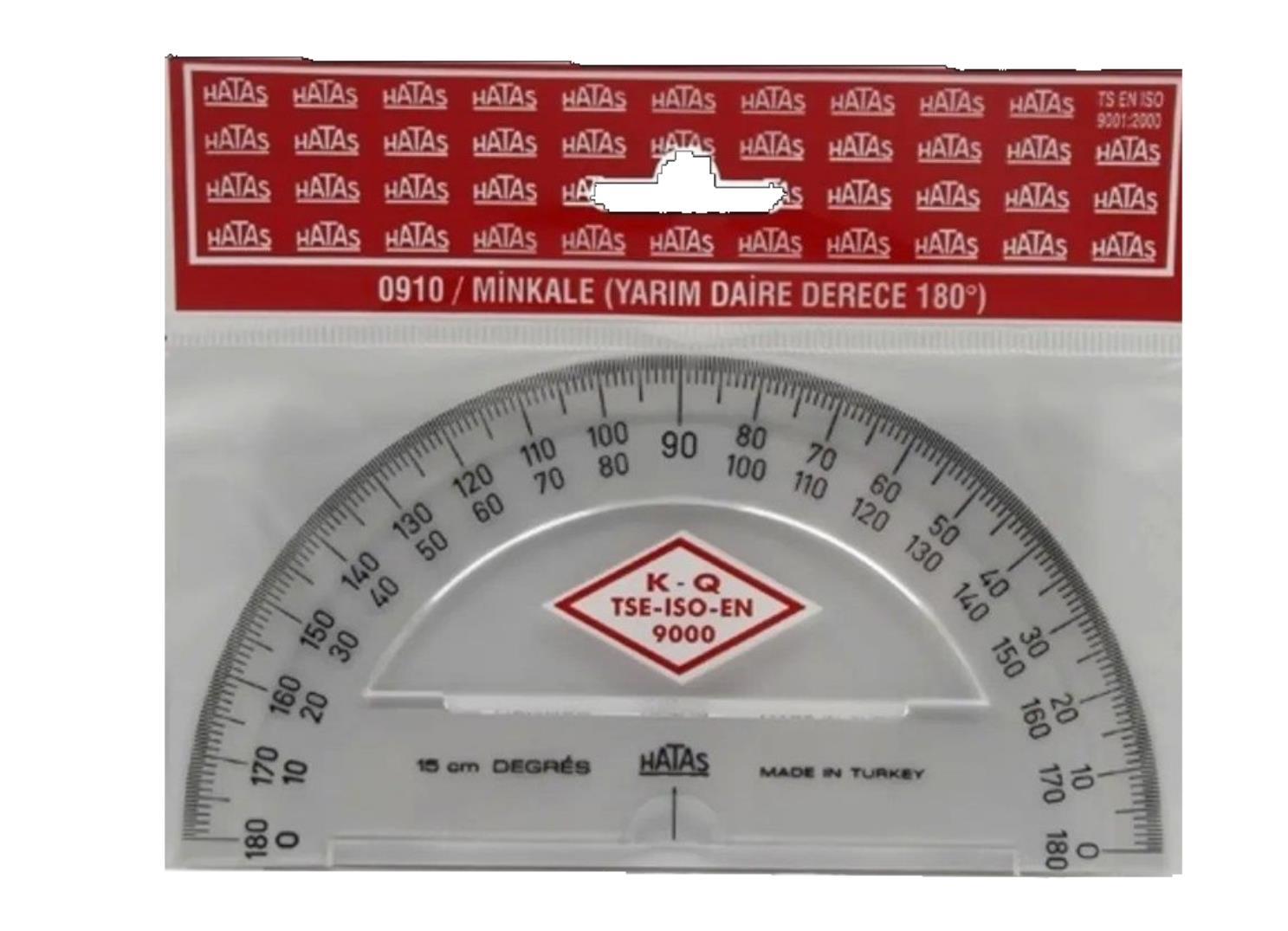 HATASHatas Minkale Yarım Daire 180 Derece 090 