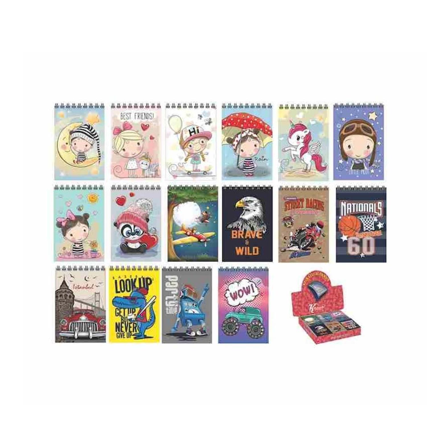 Keskin ColorKeskin Color A7 Kareli Spiralli Not Defter 42 Yaprak