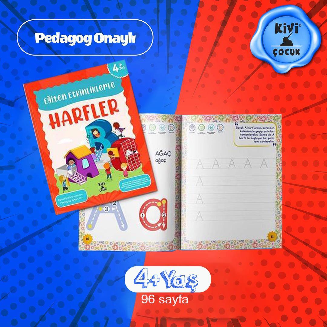 KİVİ ÇOCUKKivi Çocuk Eğiten Etkinliklerle Harfler -Ayşen OY KTP