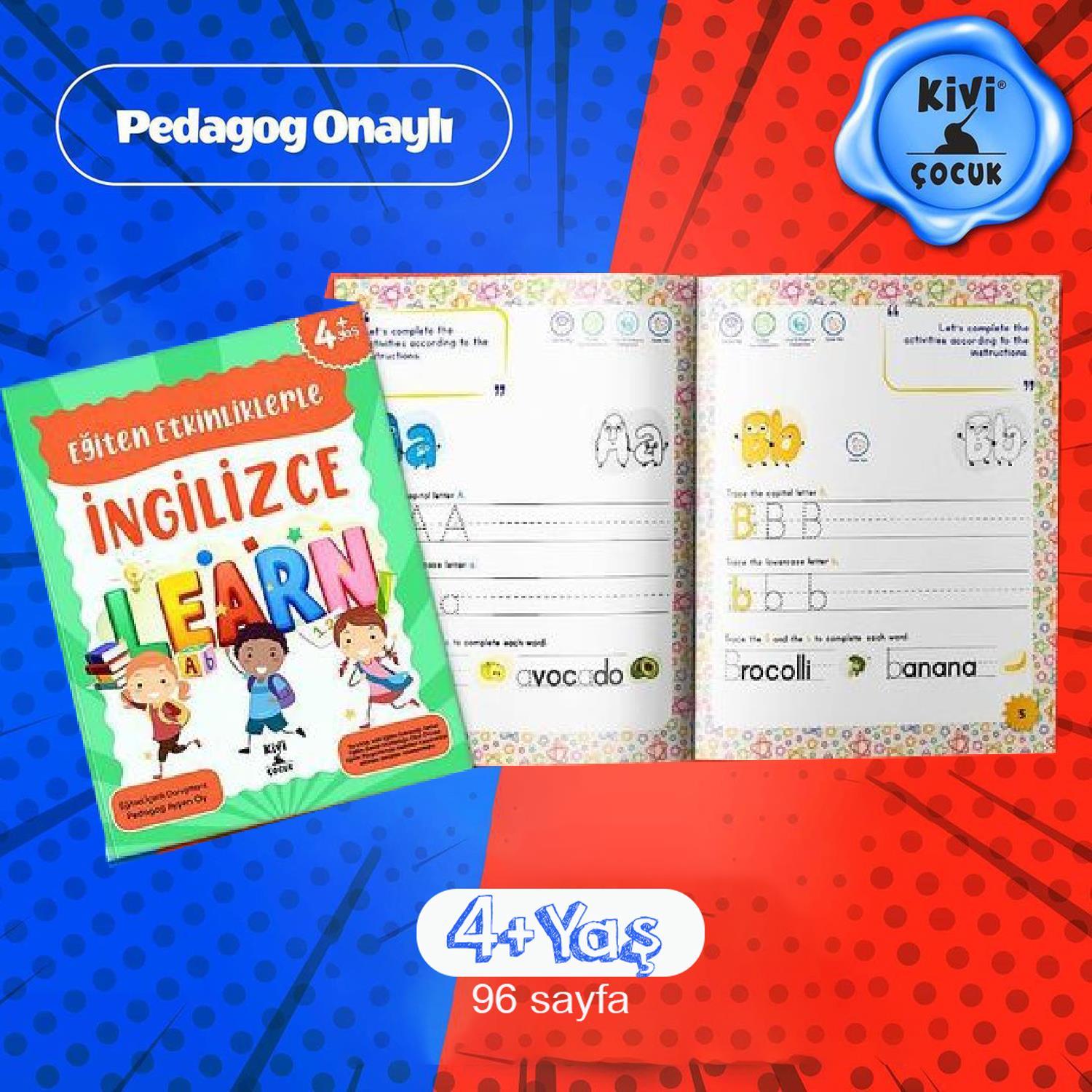 KİVİ ÇOCUKKivi Çocuk Eğiten Etkinliklerle İngilizce -Ayşen OY KTP