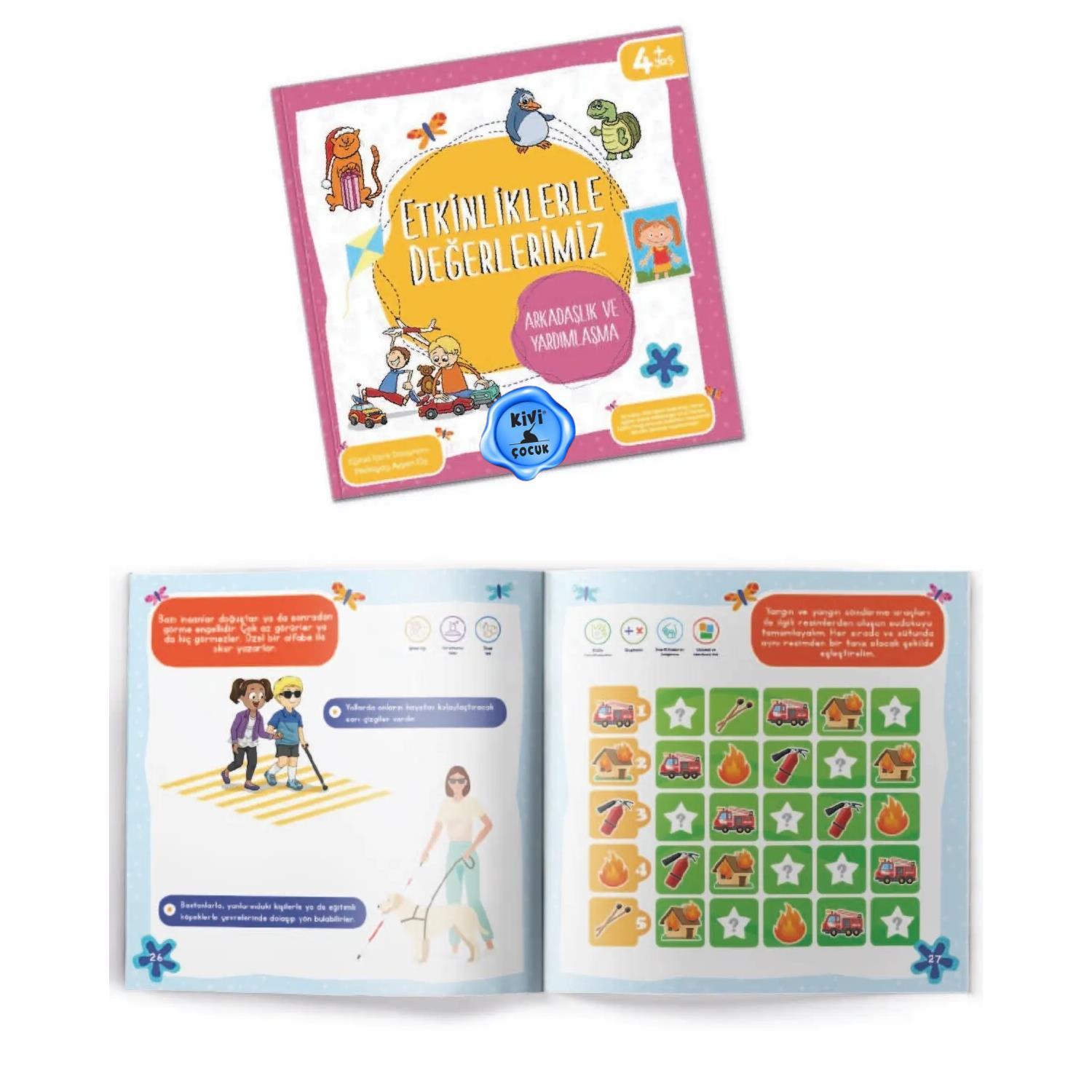 KİVİ ÇOCUKKivi Çocuk Etkinliklerle Değerlerimiz - Arkadaşlık ve Yardımlaşma KTP