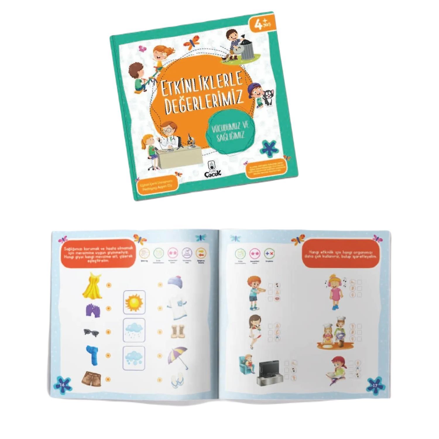 KİVİ ÇOCUKKivi Çocuk Etkinliklerle Değerlerimiz Vücudumuz ve Sağlığımız KTP