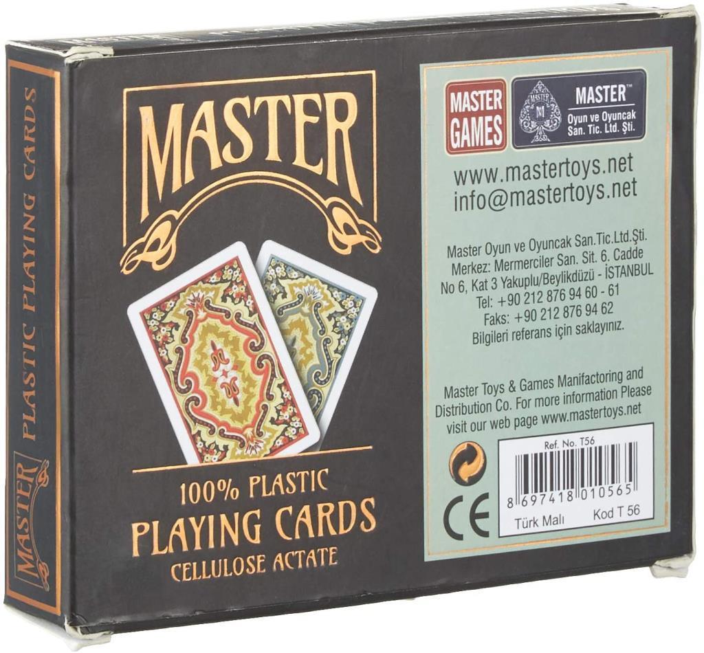 KS GAMES KS Games Master Plastik Oyun Kağıdı