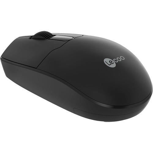LecooLecoo WS204 Kablosuz 1200DPI 3 Tuşlu Optik Siyah Mouse GKE