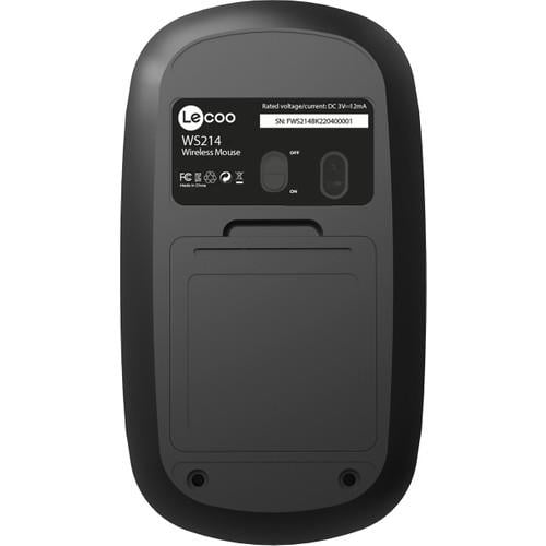 LecooLecoo WS214 1200 DPI 4 Tuşlu Sessiz Kablosuz Mouse Siyah