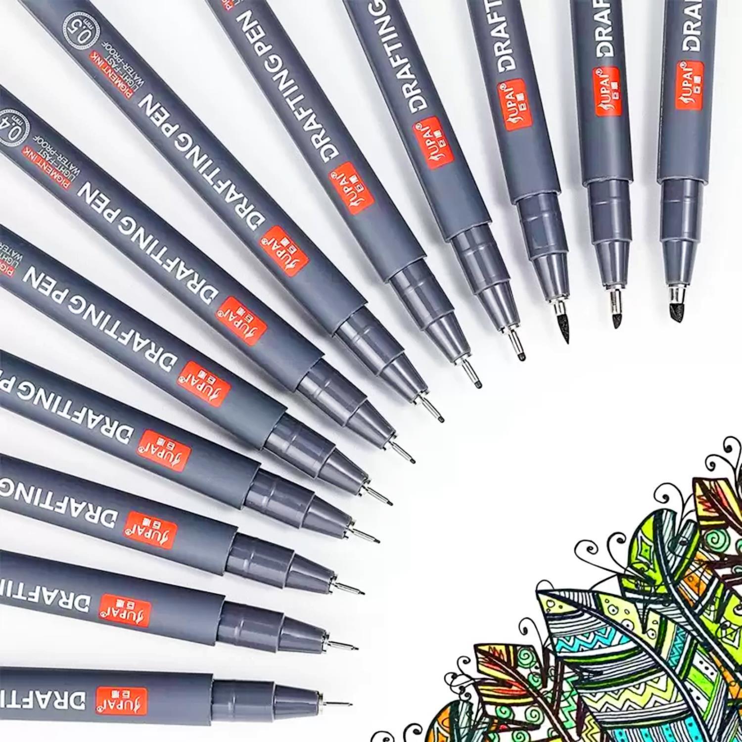 LİNEALinea Pigmentli Teknik Çizim Kalemi 12 li (8801-12)