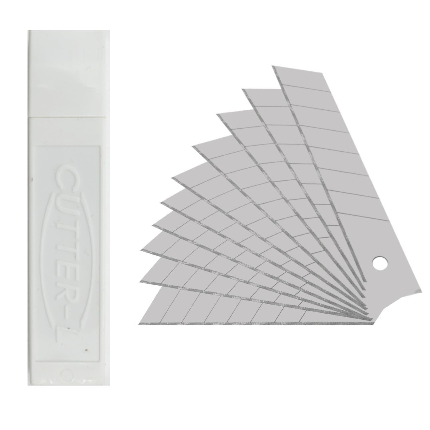 LionLion Geniş Maket Bıçağı Yedeği 18 mm 10 lu 1 Tüp (KWB-02)