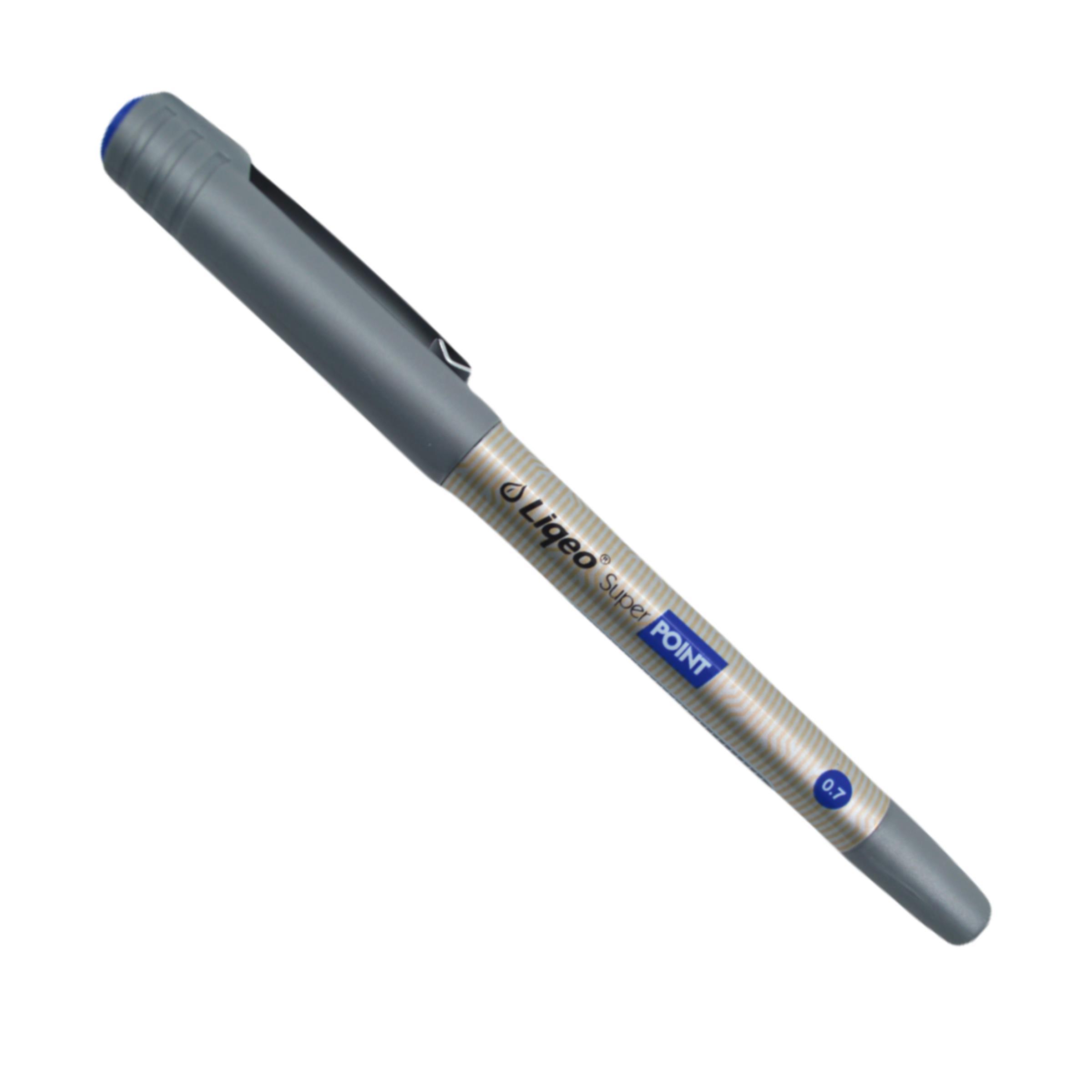 LiqeoLiqeo Super Point Roller Kalem 0.7mm Mavi 12 Adet