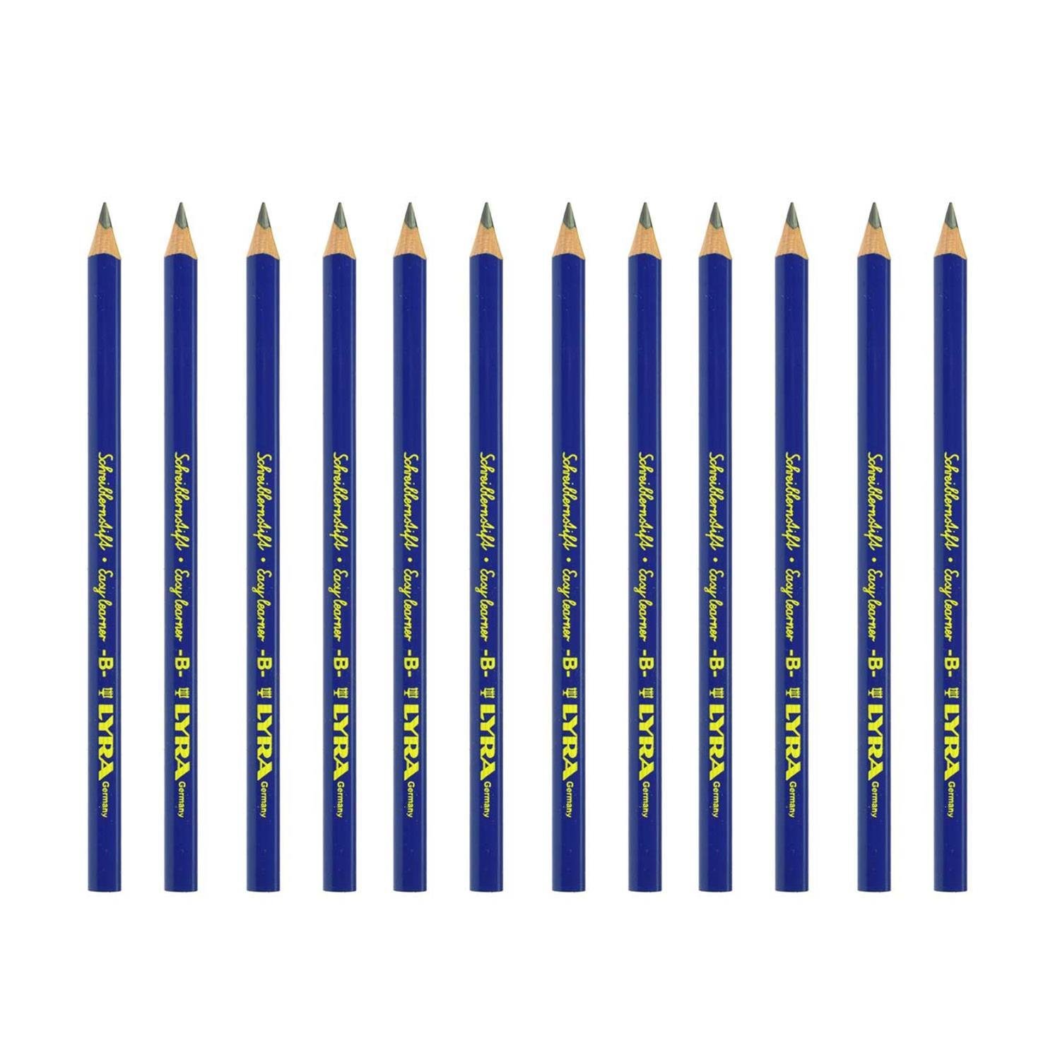 LyraLyra Easy Learner B Üçgen Alıştırma Kalemi 12 Adet