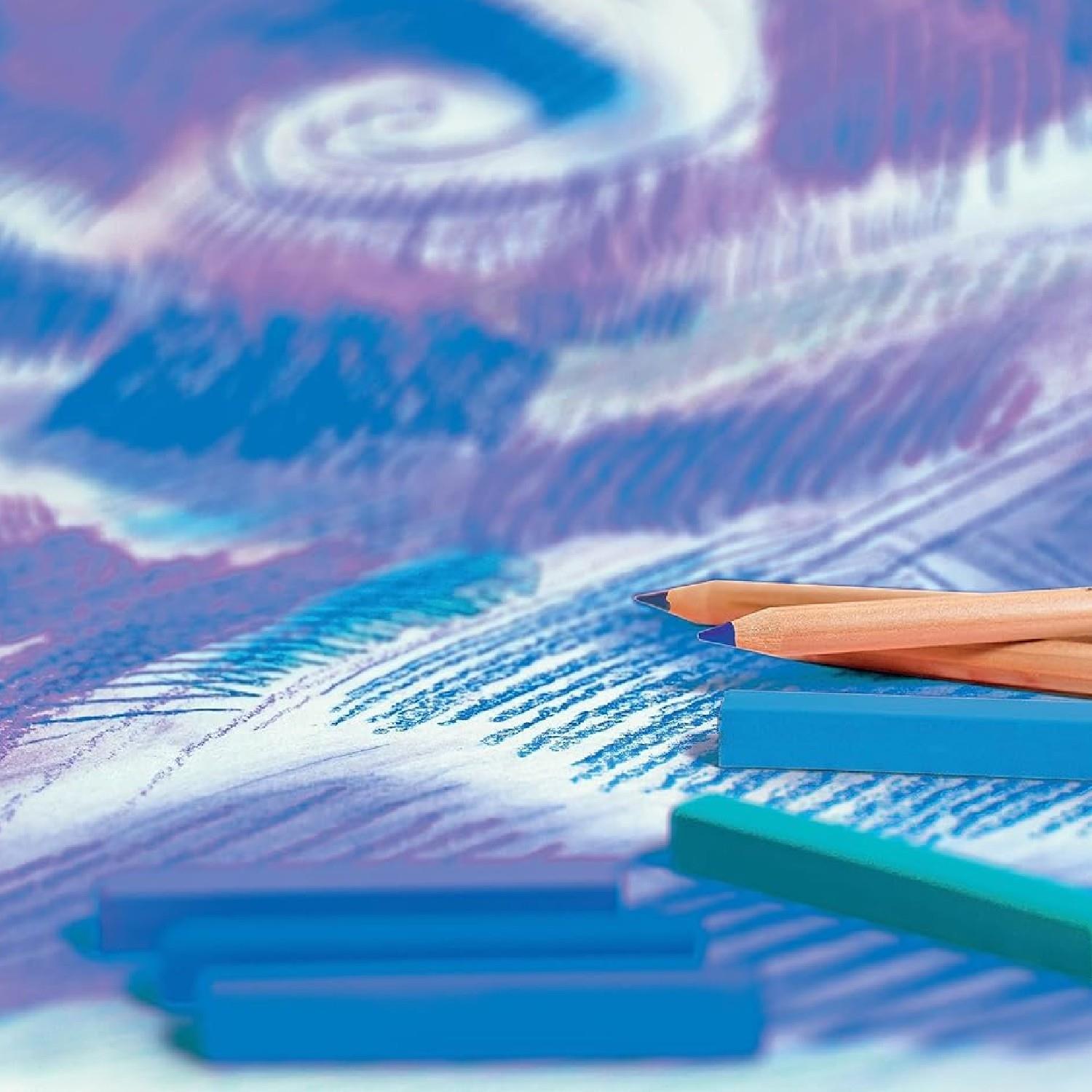 LyraLyra Polycrayons Soft Toz Pastel 12 Renk (L5651120) (FLA1)