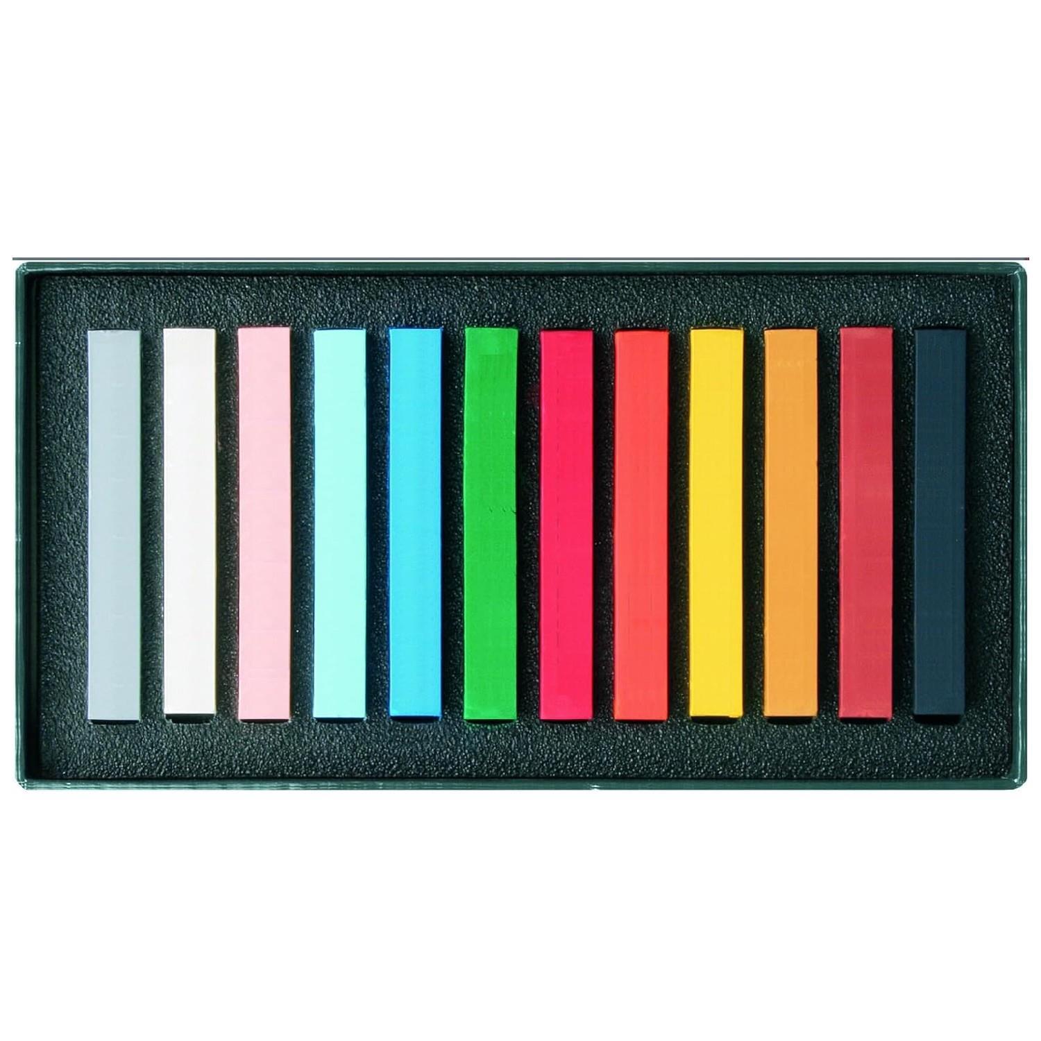 LyraLyra Polycrayons Soft Toz Pastel 12 Renk (L5651120) (FLA1)