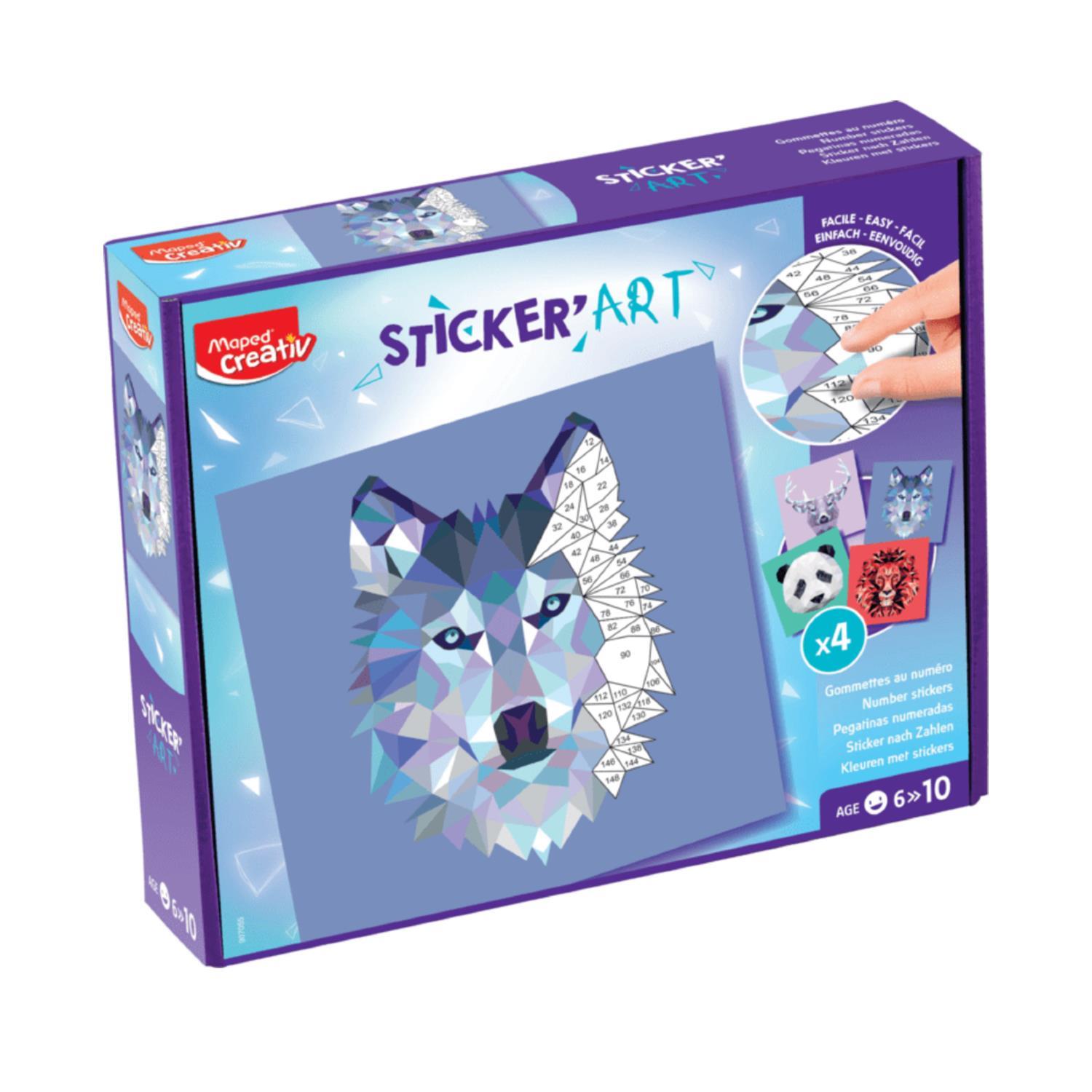 MapedMaped Creativ Numaralı Sticker Seti (907055)