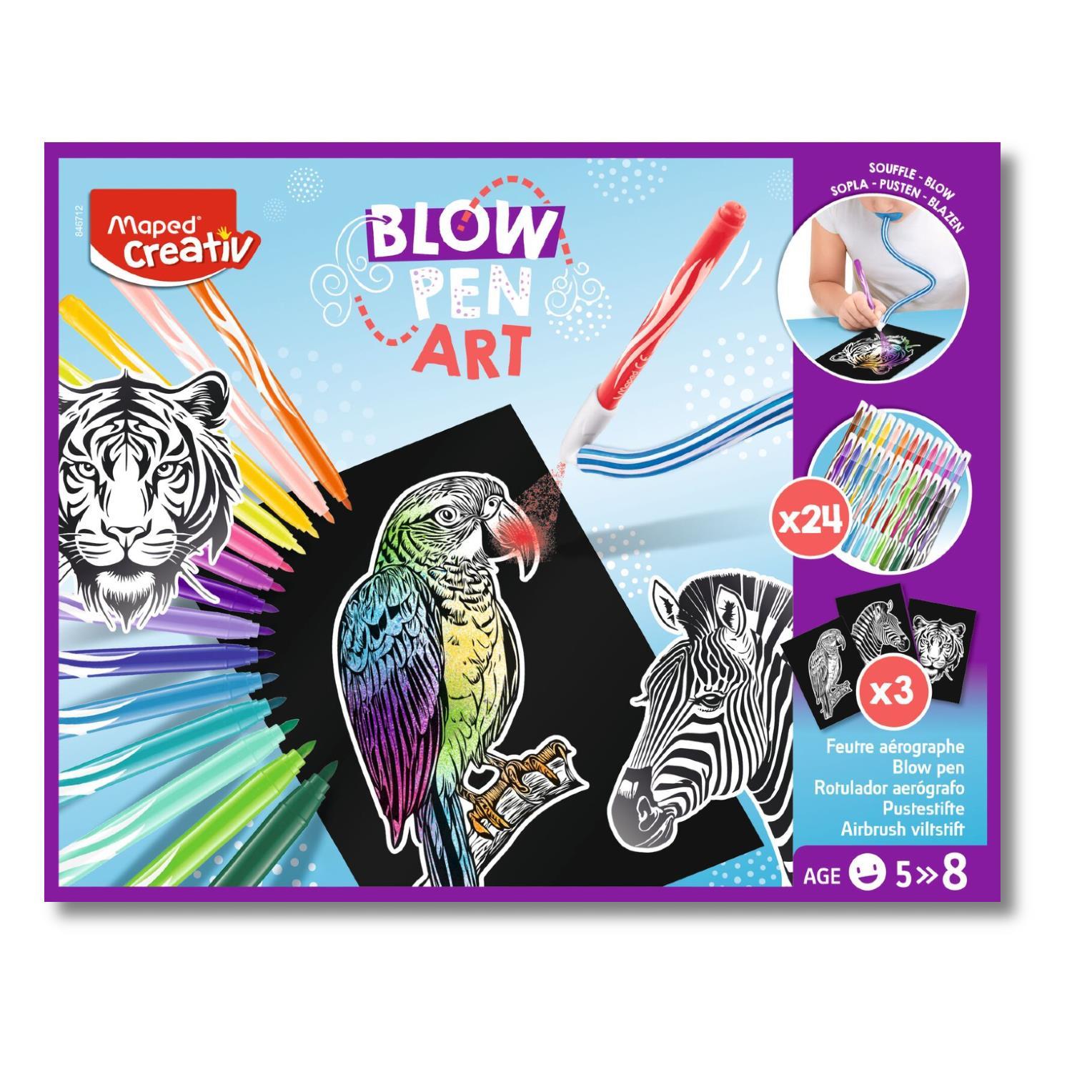 MapedMaped Creativ Üflemeli Boyama Kalem Seti (846712)