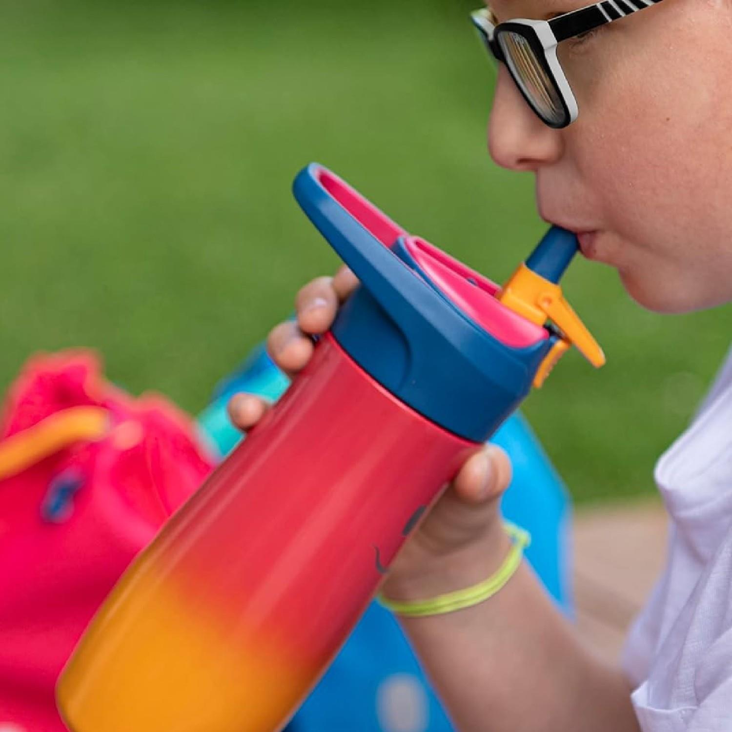 MapedMaped Picnik Çelik Matara 430 Ml ve 580 Ml Uyumlu Yedek Kapak Pipetli  Pembe (879901)