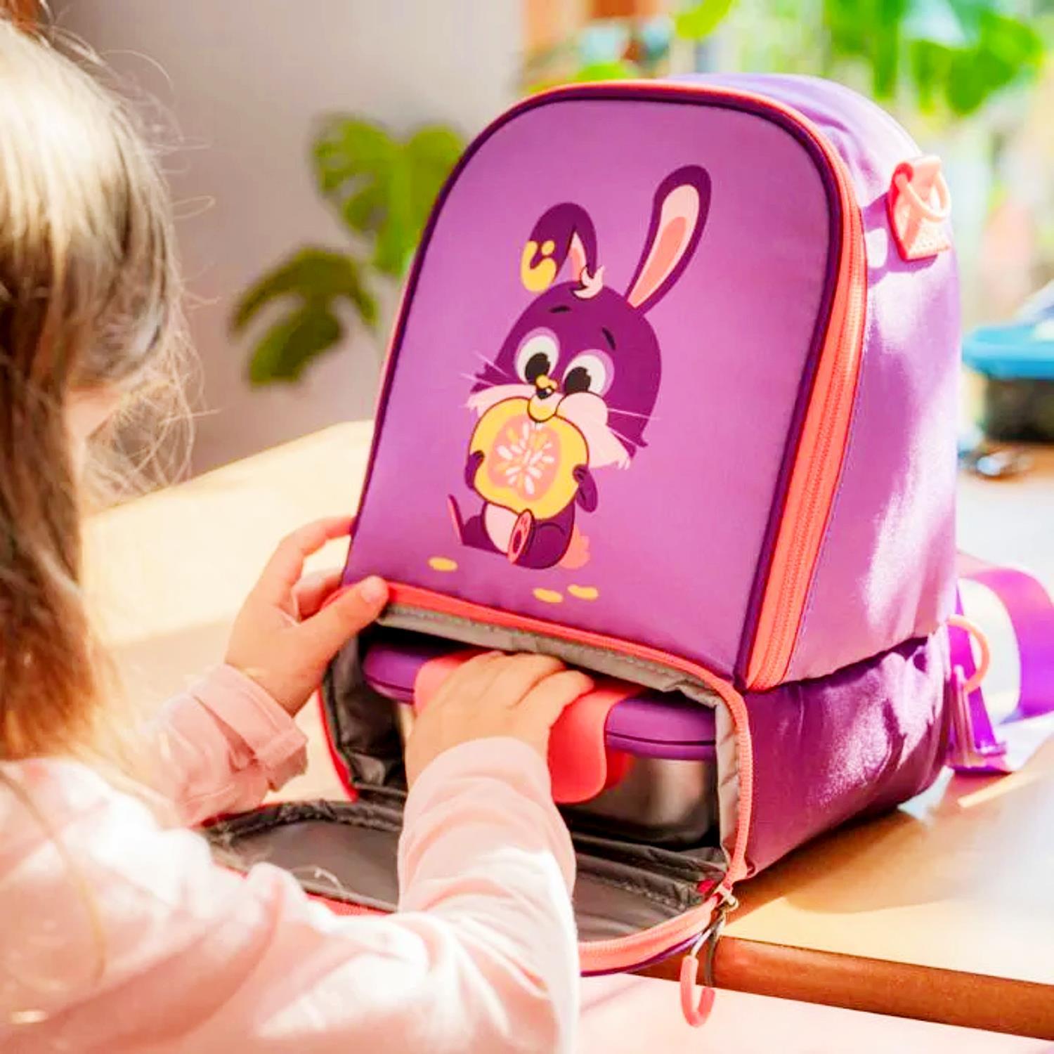 MapedMaped Picnik Miniz Tavşan Figürlü Termoslu Beslenme Çantası (879002)