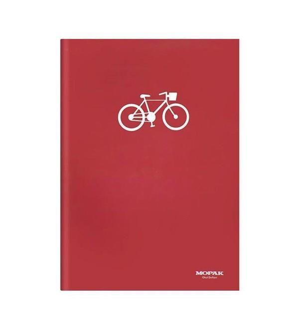 MopakMopak A4 100 Yaprak Karton Kapak Dikişli Defter  4 Kareli + 4 Çizgili