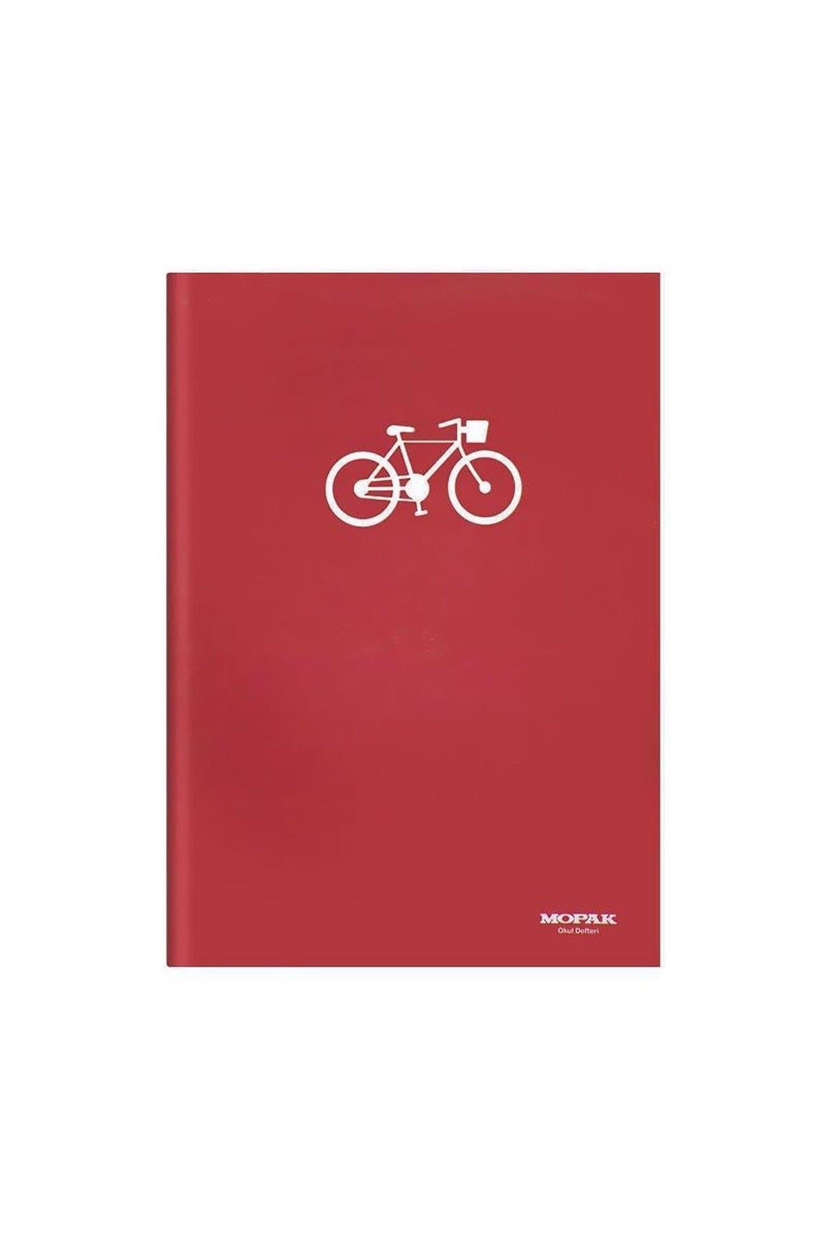 MopakMopak A4 100 Yaprak Karton Kapak Dikişli Defter Çizgili 4 Adet