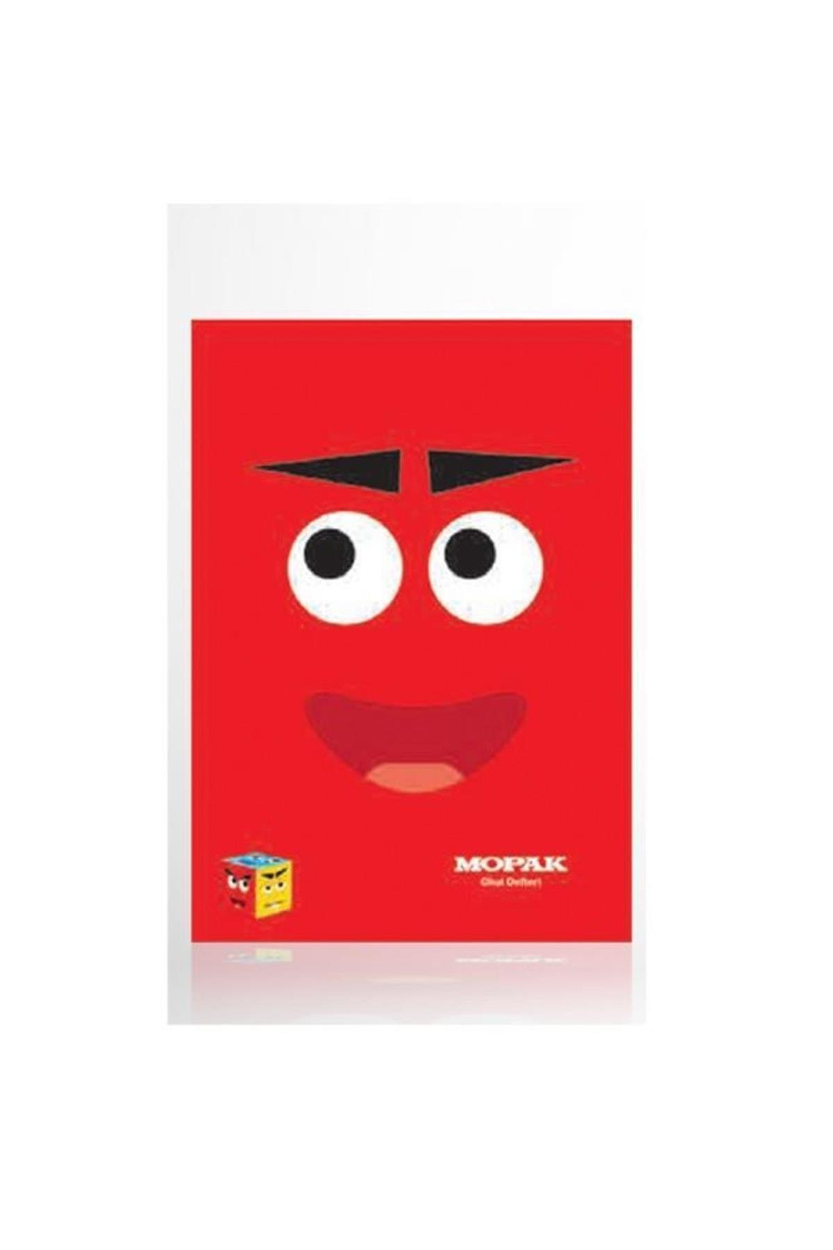 MopakMopak A4 100 Yaprak Karton Kapak Dikişli Defter Çizgili 4 Adet