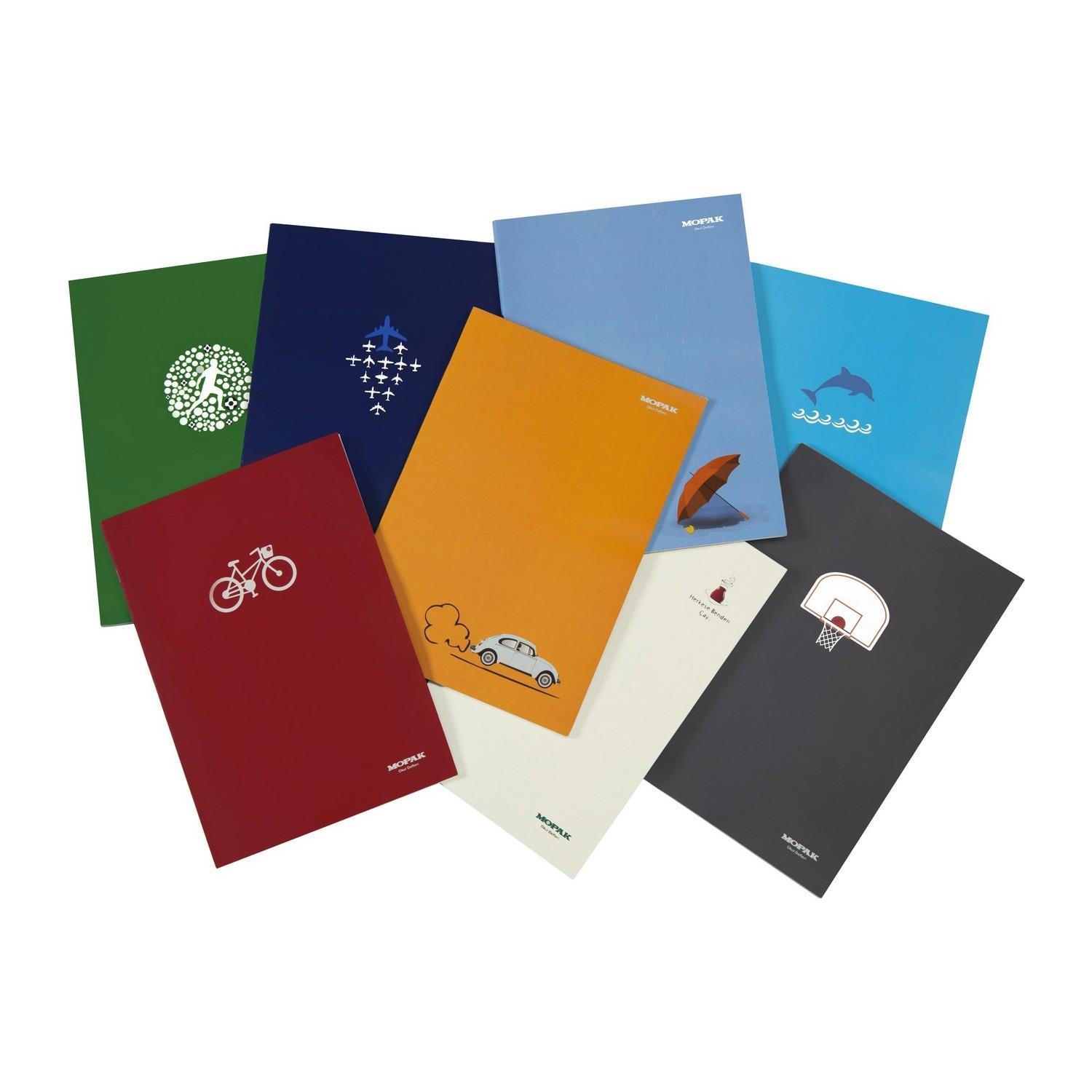 MopakMopak A4 40 Yaprak Karton Kapak Dikişli Defter
