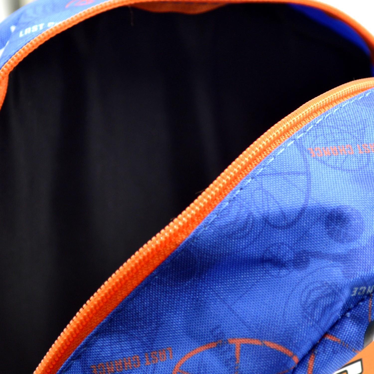 MuggleMuggle 2 Bölmeli Basket Is Fun Anaokulu Çantası Mavi MU-9154