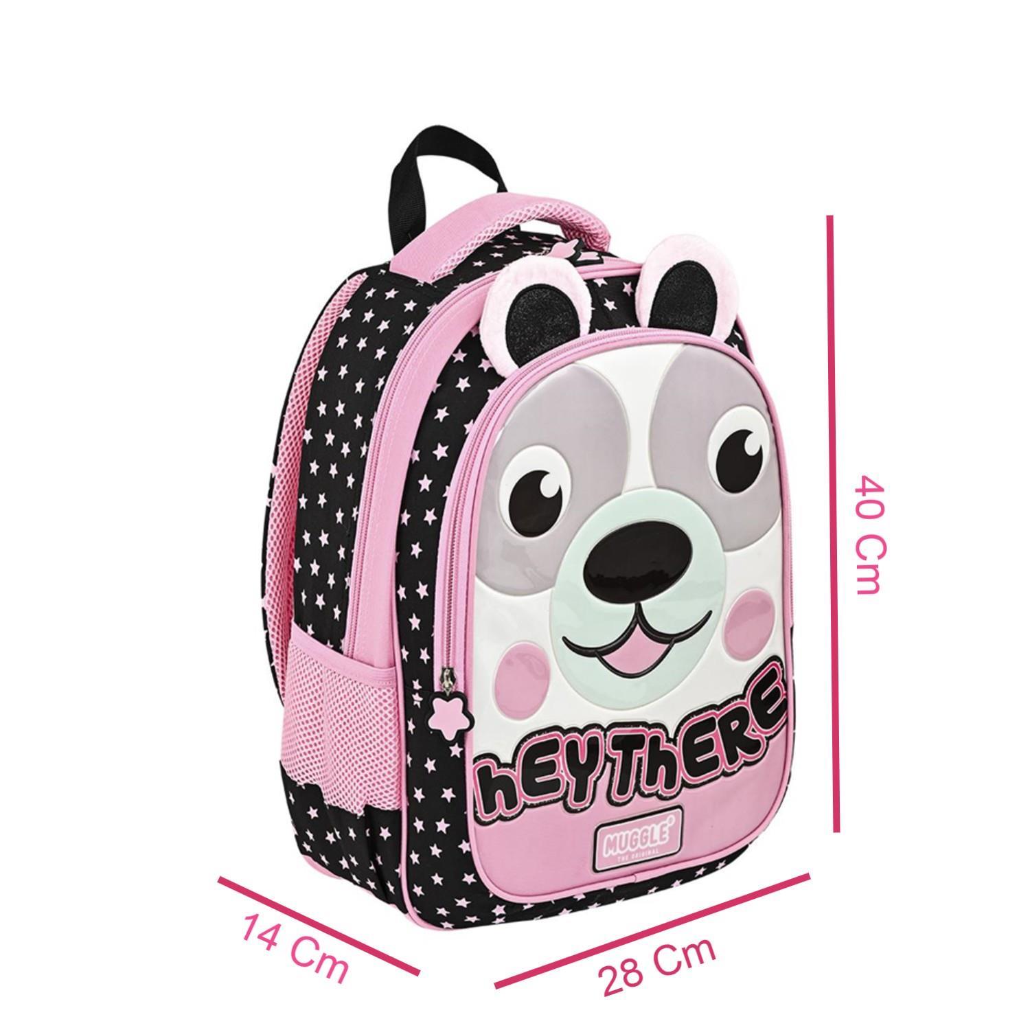 MuggleMuggle 2 Bölmeli Hey There Okul Çantası + Termoslu Beslenme Çantası