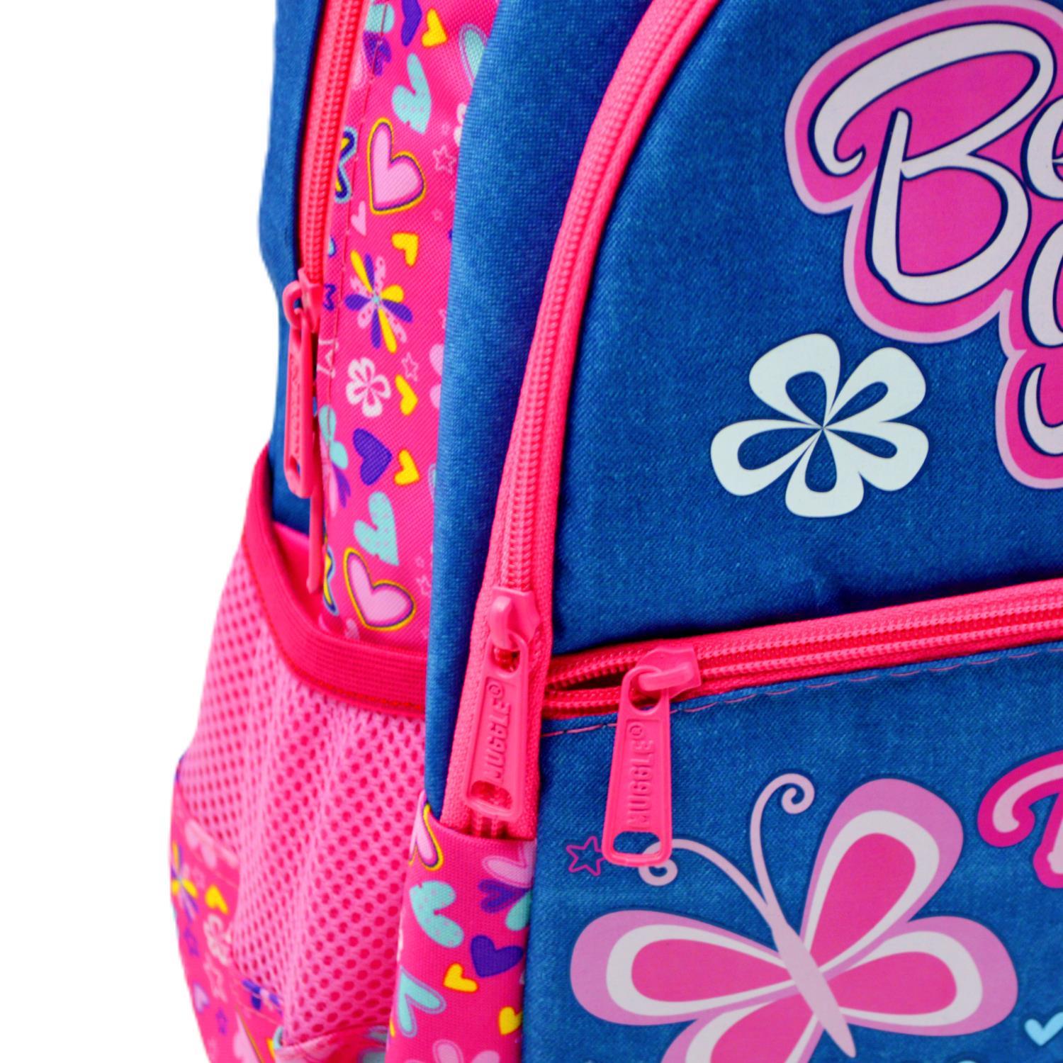 MuggleMuggle 3 Bölmeli Be Happy Okul Sırt Çantası MU-7464