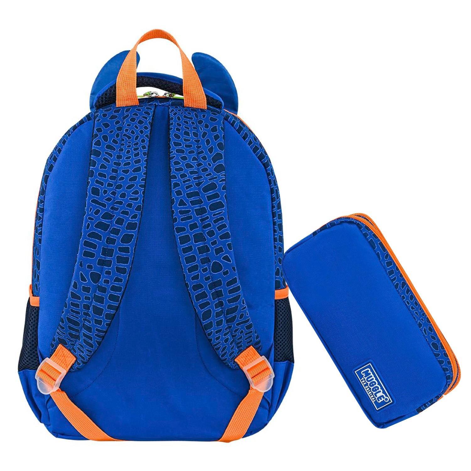 MuggleMuggle 3 Bölmeli Dragons Okul Sırt Çantası+Kalemlik