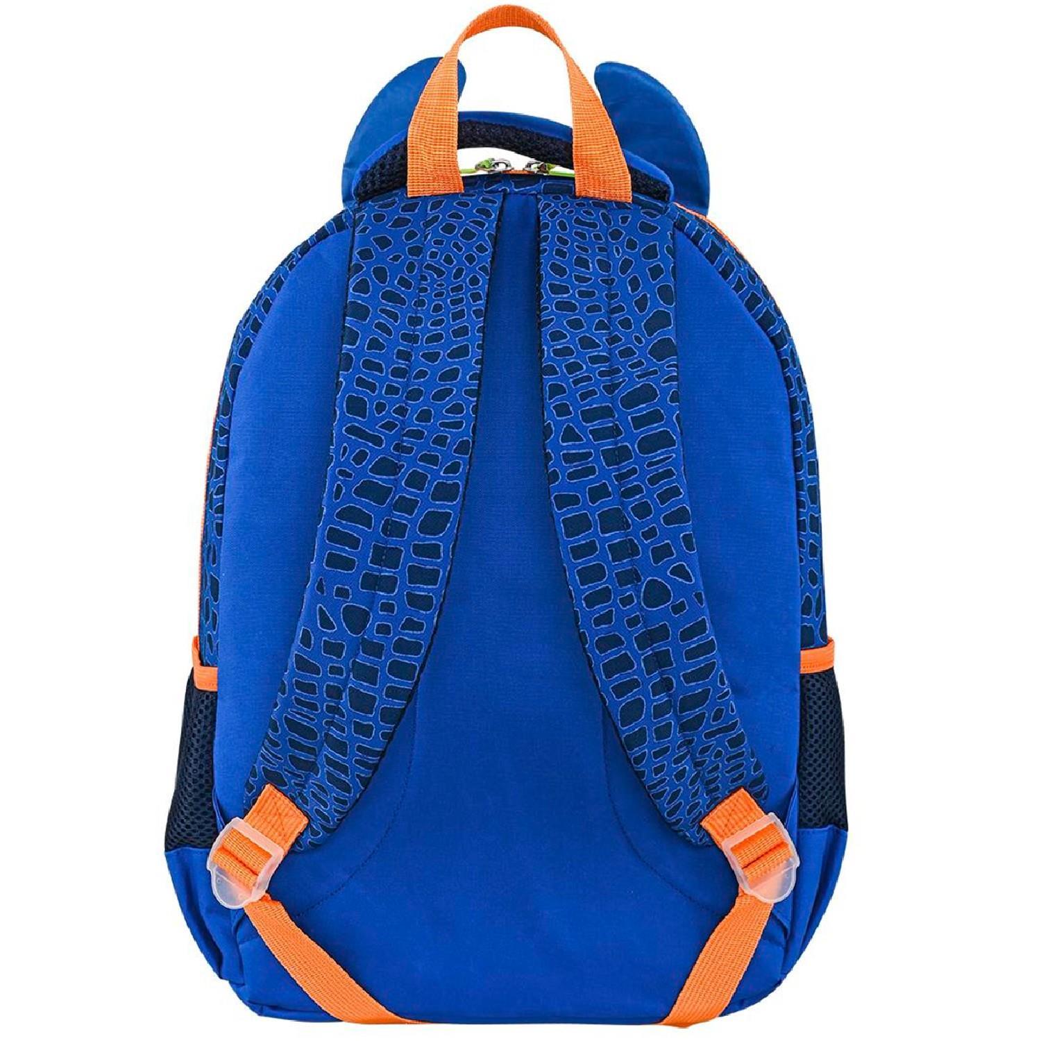 MuggleMuggle 3 Bölmeli Dragons Okul Sırt Çantası Mavi (MU-9167)