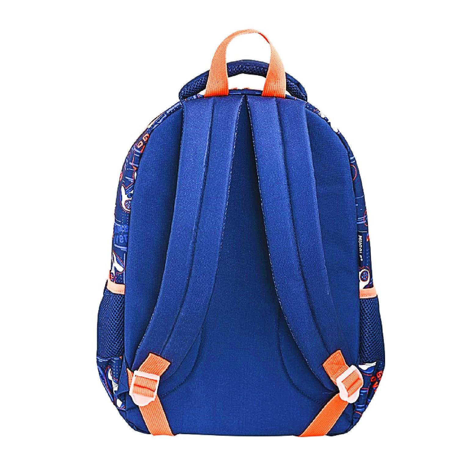 MuggleMuggle 3 Bölmeli Lets Play Okul Sırt Çantası MU-9148