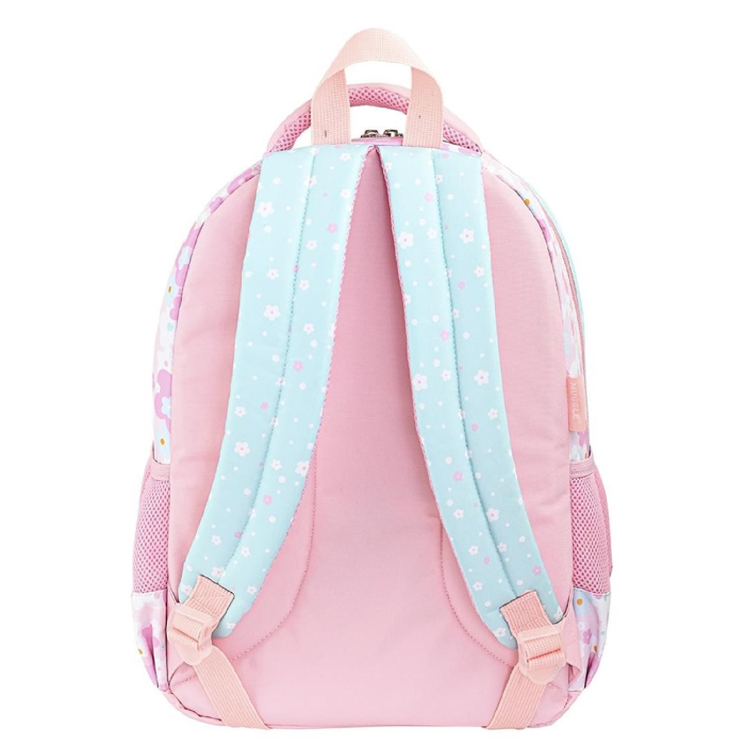 MuggleMuggle 3 Bölmeli Magic Dream Okul Sırt Çantası Pembe (MU-9012)