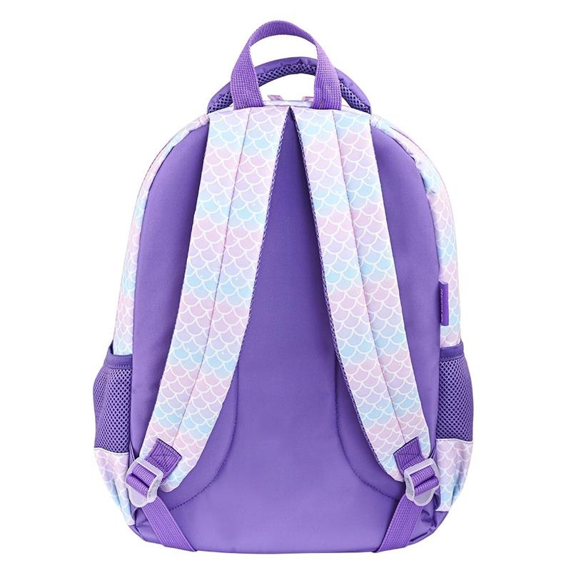 MuggleMuggle 3 Bölmeli Mermaid Okul Sırt Çantası Mor (MU-9026)