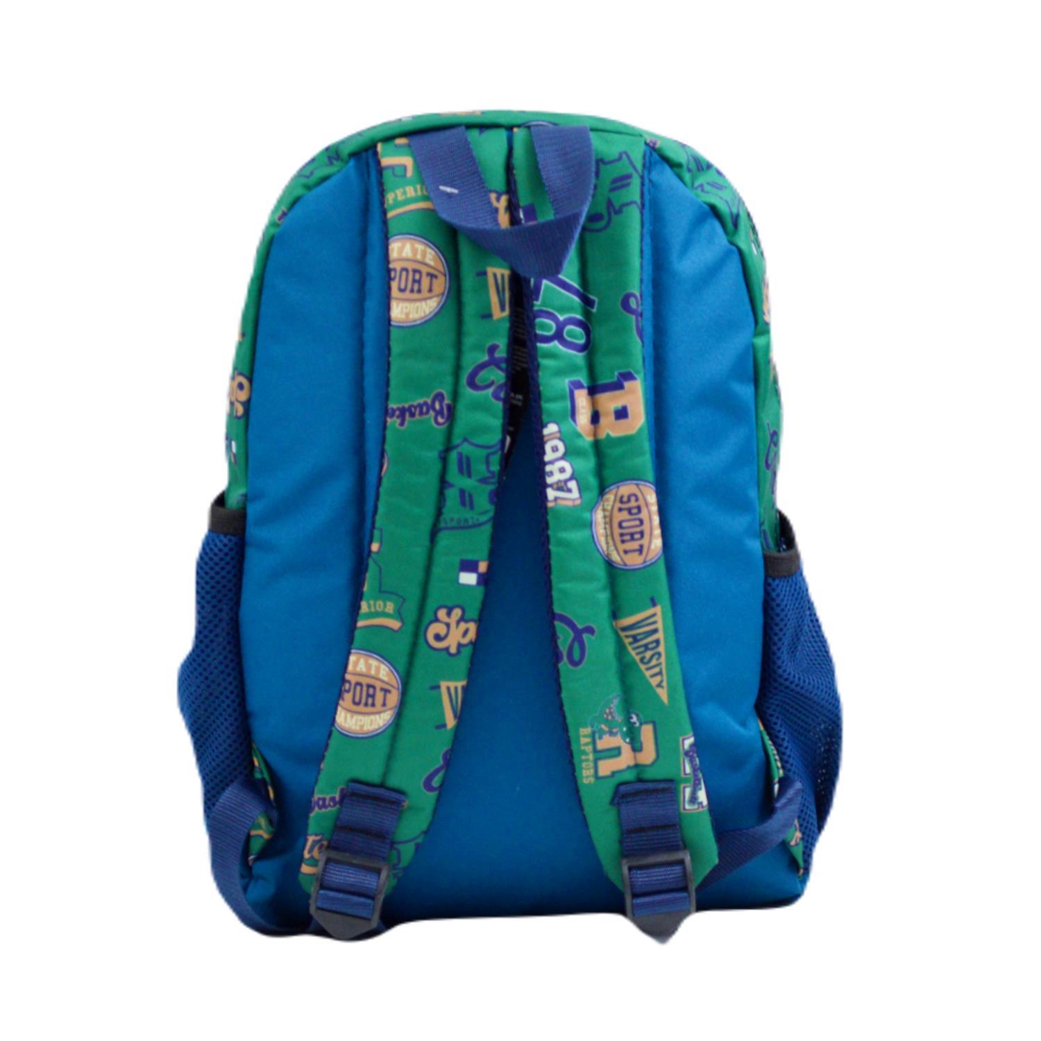 MuggleMuggle 4 Bölmeli Ot-Sport Okul Sırt Çantası Koyu Yeşil MU-0341