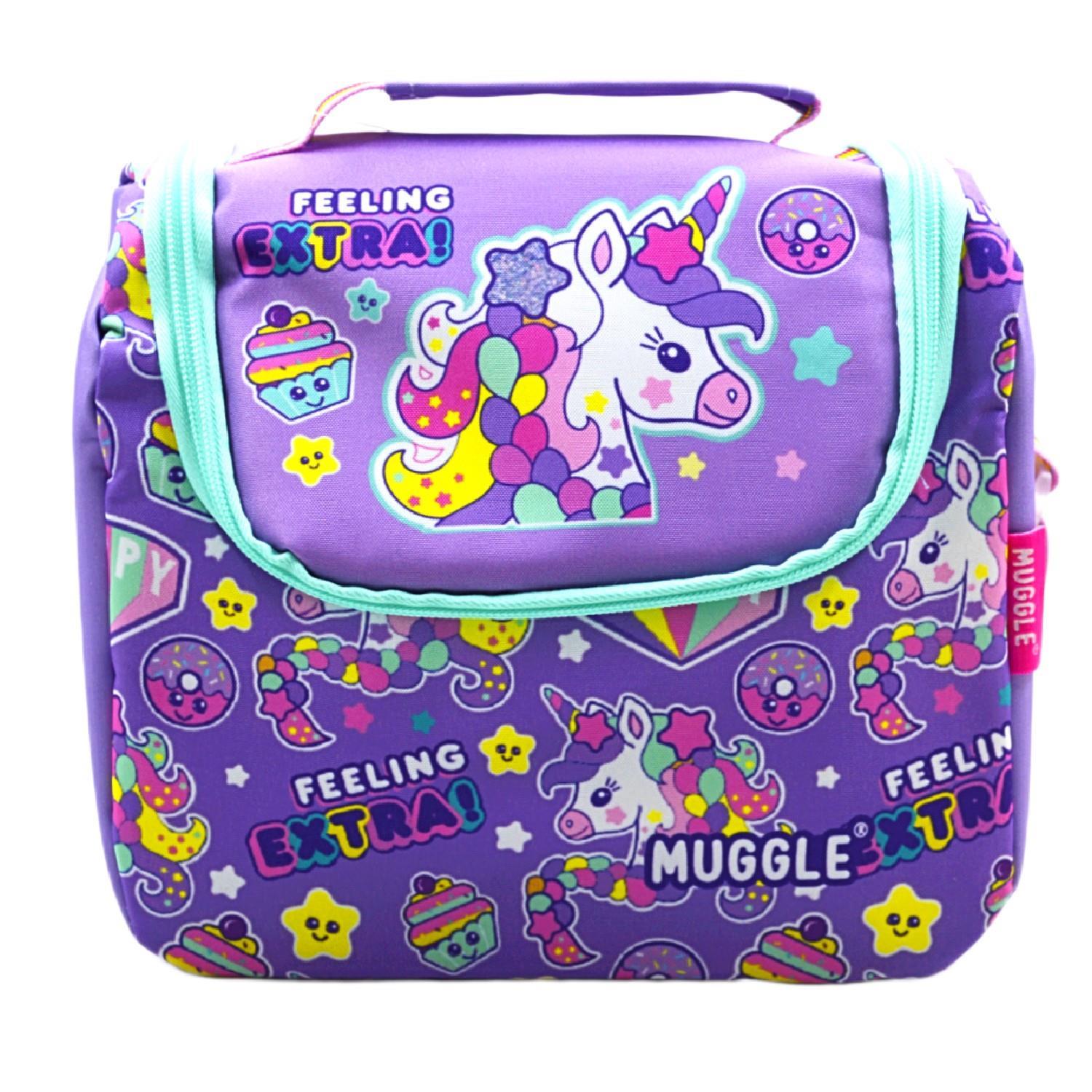 MuggleMuggle Always Happy Unicorn Tek Bölmeli Beslenme Çantası (MU-5813)