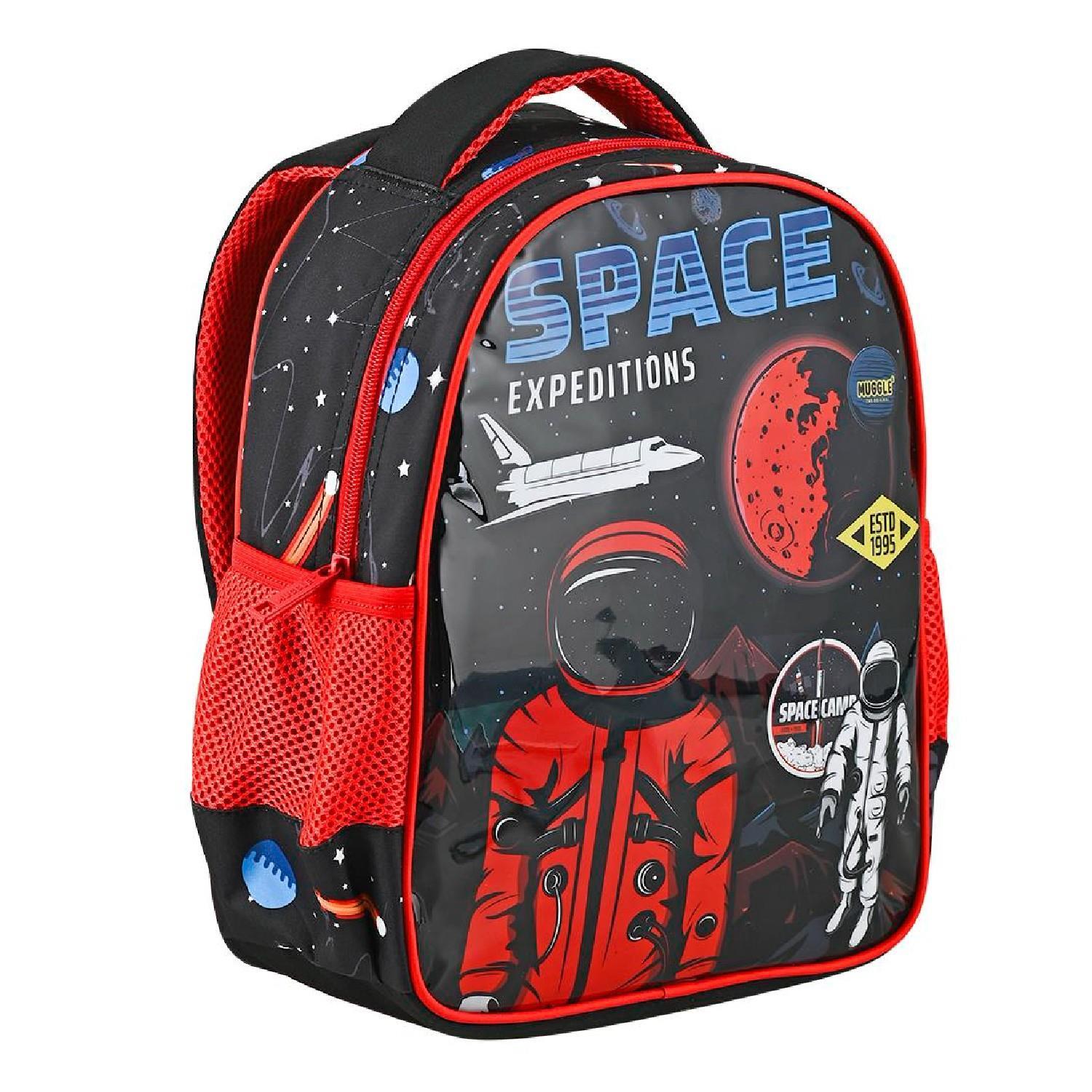 MuggleMuggle Tek Bölmeli Space Expeditions Anaokulu Sırt Çantası (MU-9133)