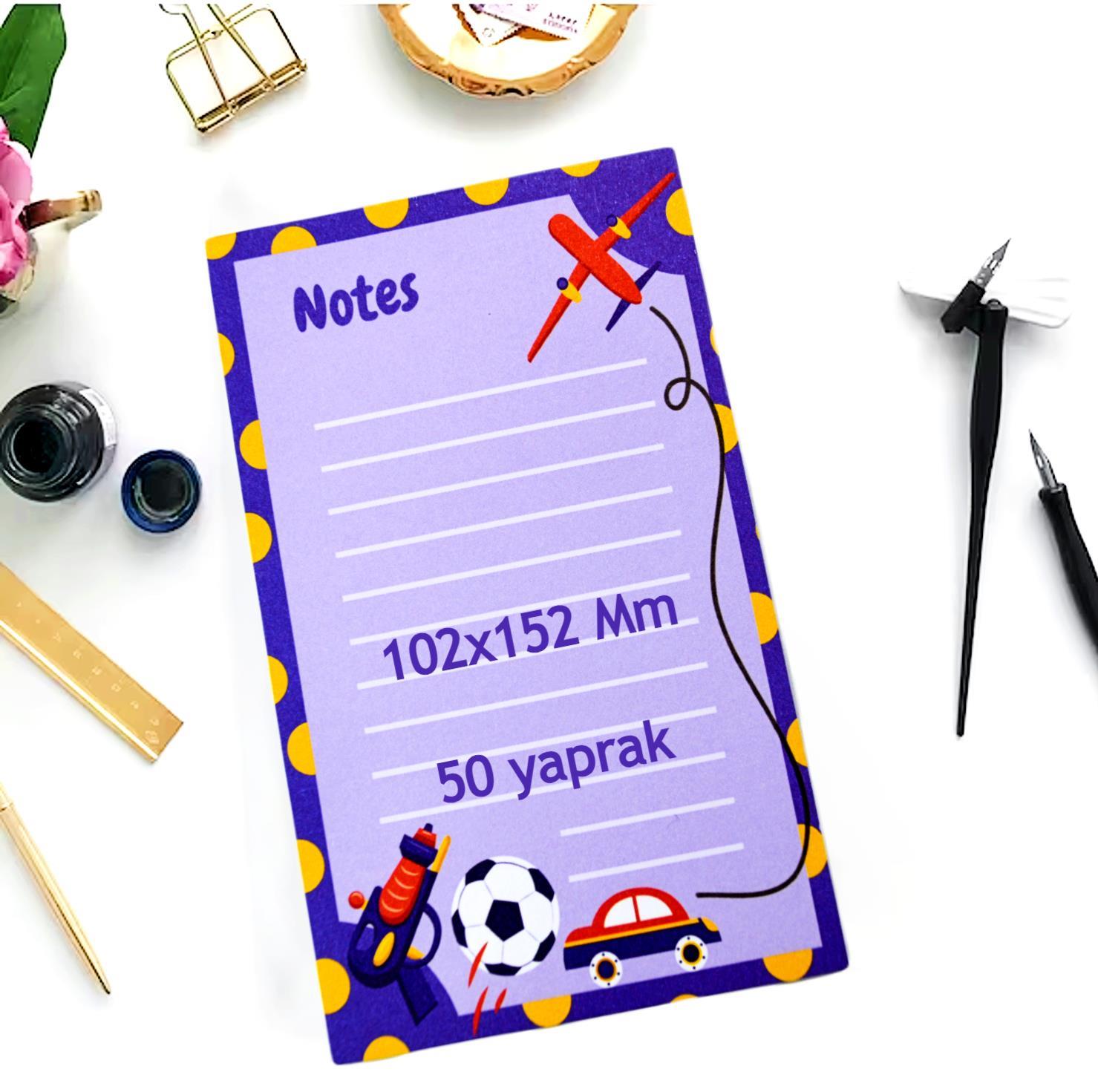 MUNISMunis Dopp Çek-Kopar Desenli Bloknot 102X152 Mm 50 Yaprak DOPP-N30TTA