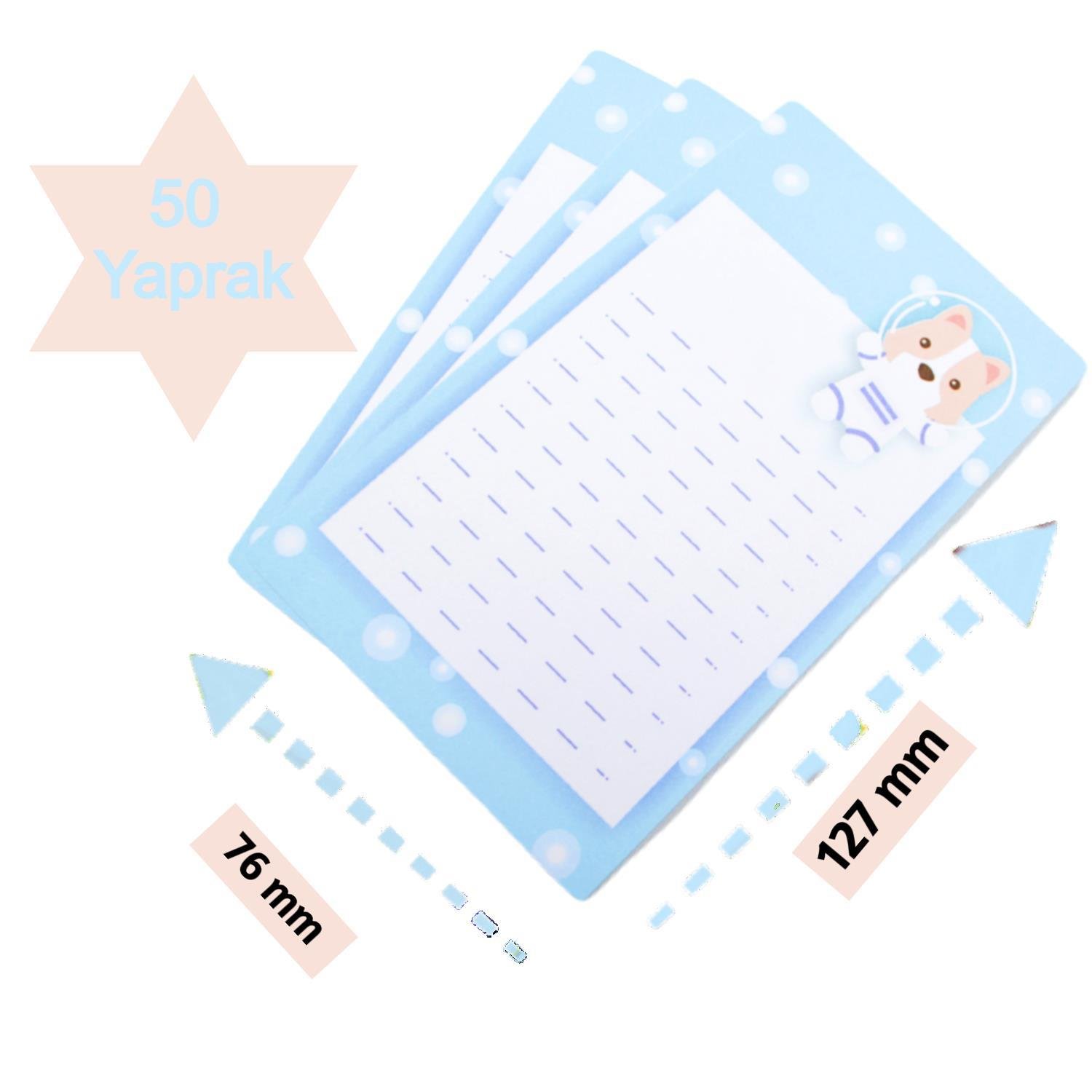 MUNISMunis Dopp Çek-Kopar Desenli Bloknot 76X127 mm 50 Yaprak DOPP-N20