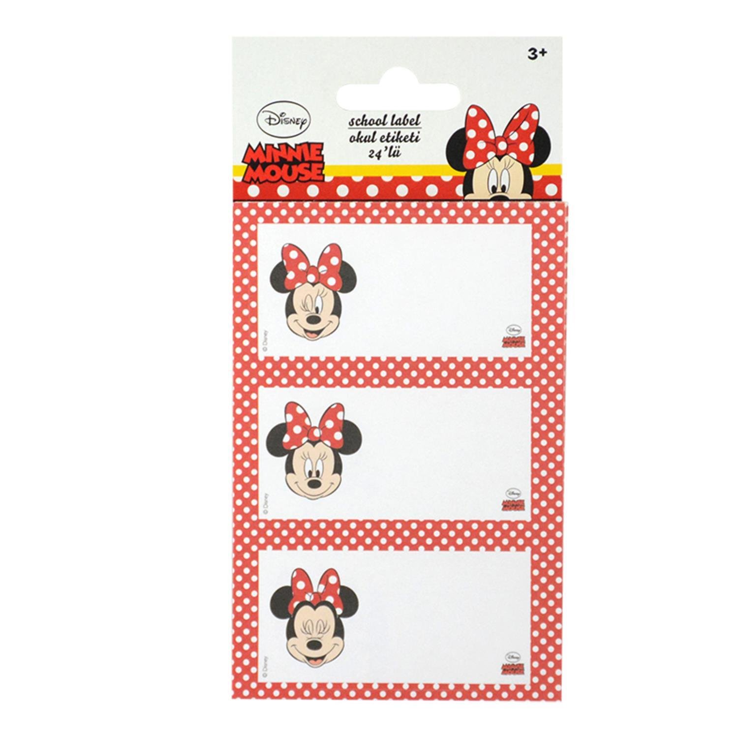 MynoteMynote Minnie Mouse Okul Etiketi 24 lü (30006960)