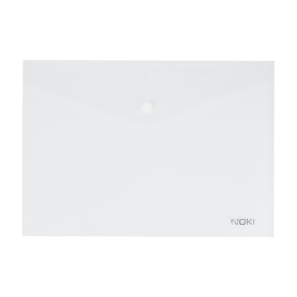 NokiNoki A4 Çıtçıtlı Dosya 12 Adet Şeffaf