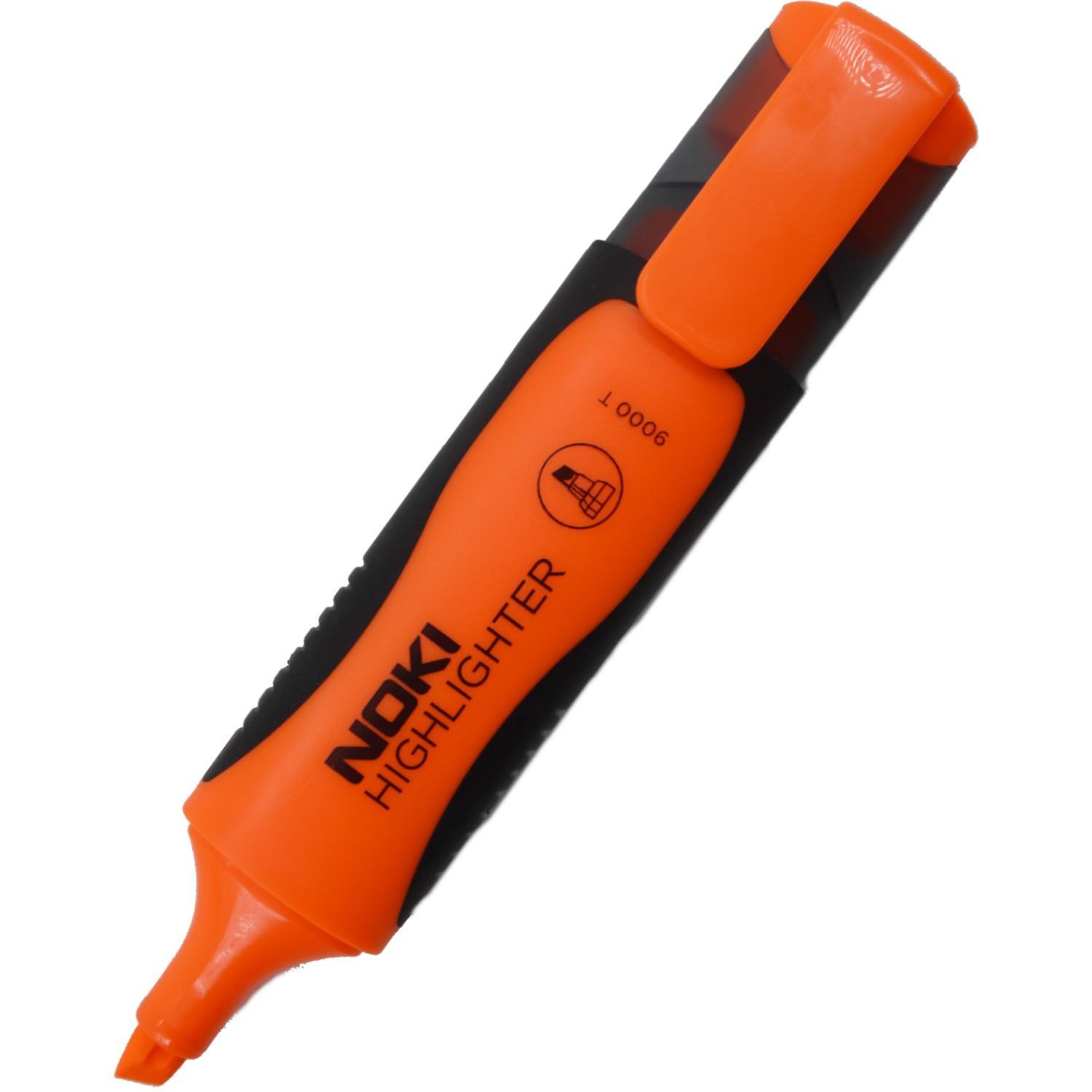 NokiNoki Fosforlu Kalem 10 Adet Turuncu