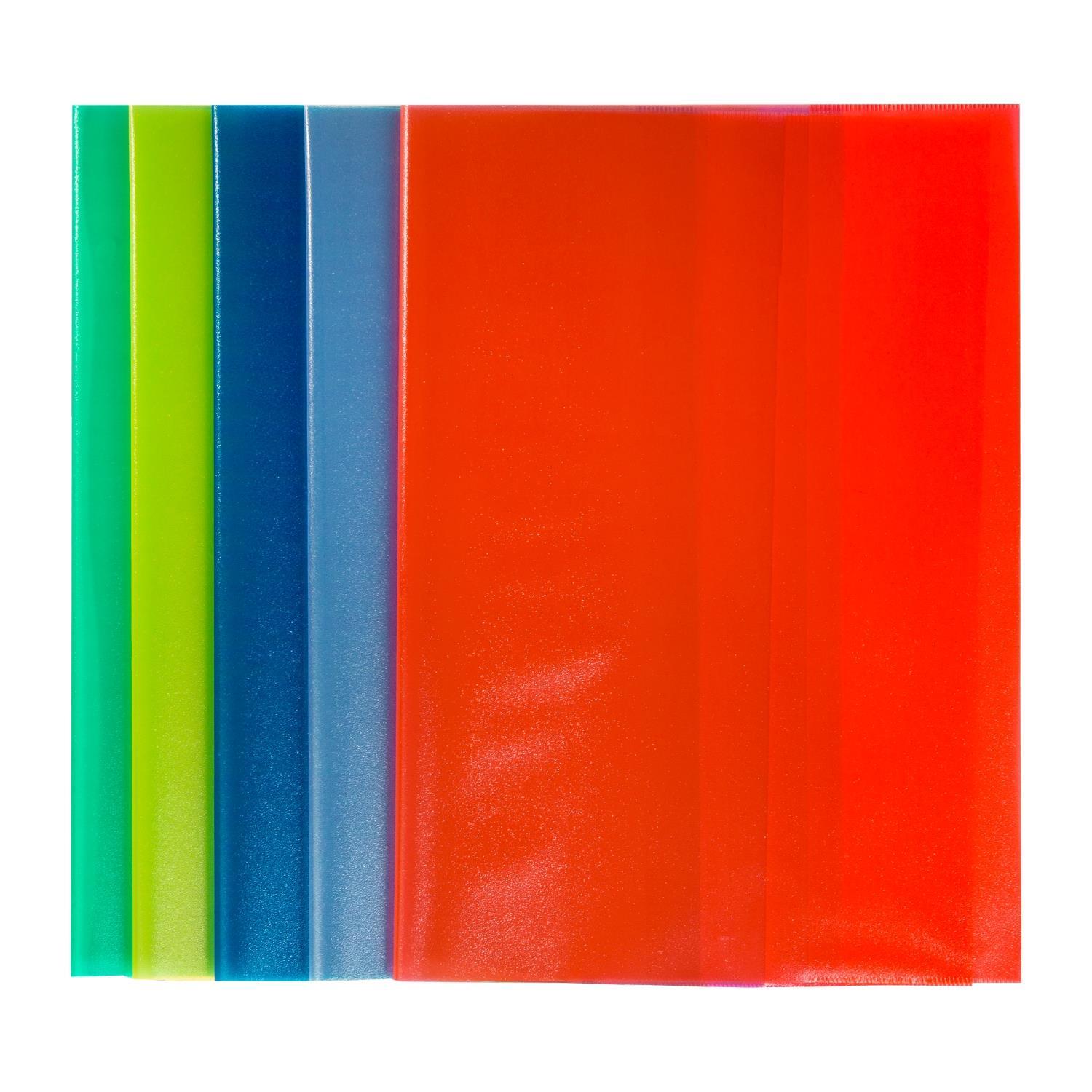 NokiNoki Hazır Yapışkanlı A5 Defter Kabı Renkli 10'lu 60165-AST-10