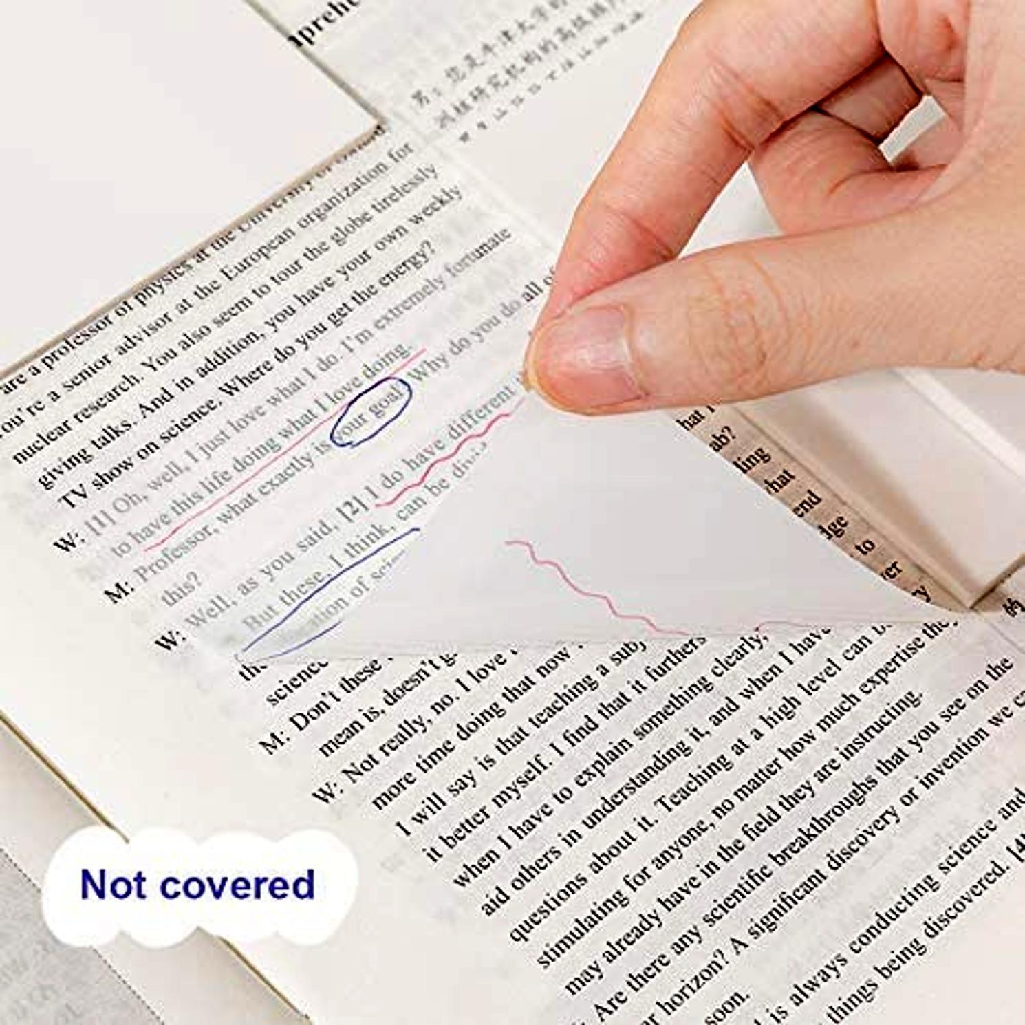 NokiNoki Memo 75x75 Şeffaf Yapışkanlı Not Kağıdı 50 Yaprak (12300)