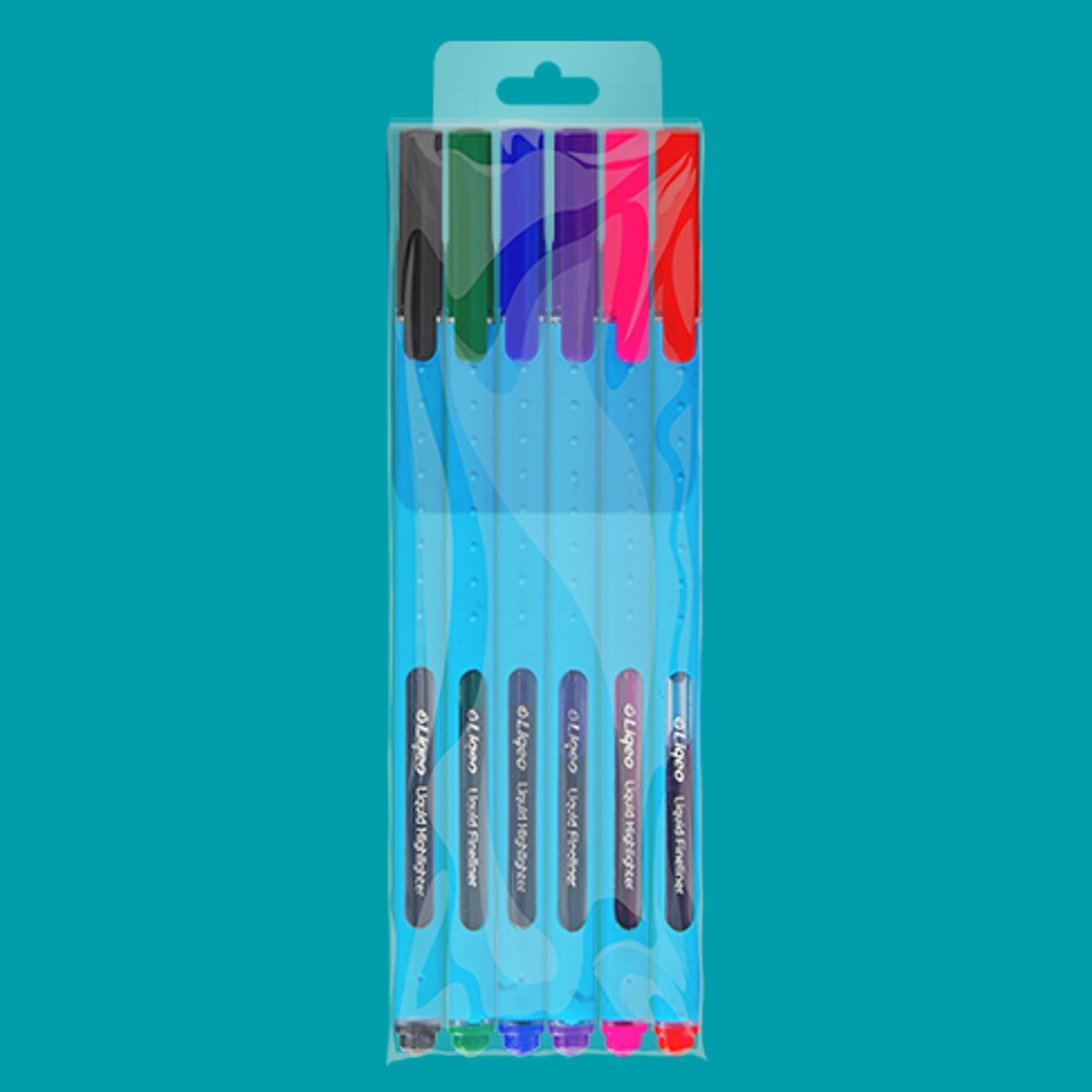 NokiNoki Motifli Boyama Kitabı Ve 6 Lı Liqeo Fineliner Mandala Seti 