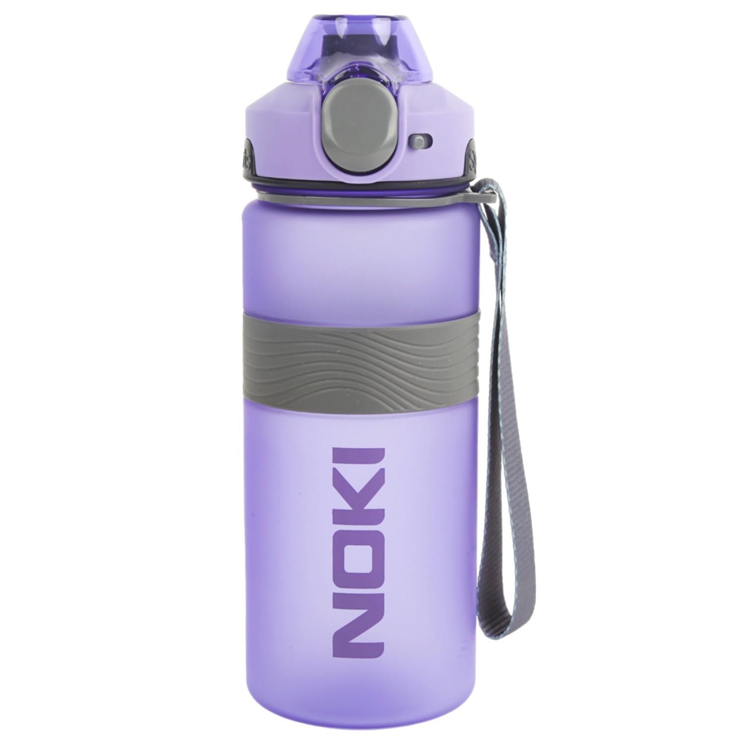 NokiNoki Tritan Soft Touch Auto Kapak Silikon Bantlı Askılı Matara 750 ml (T-0121)