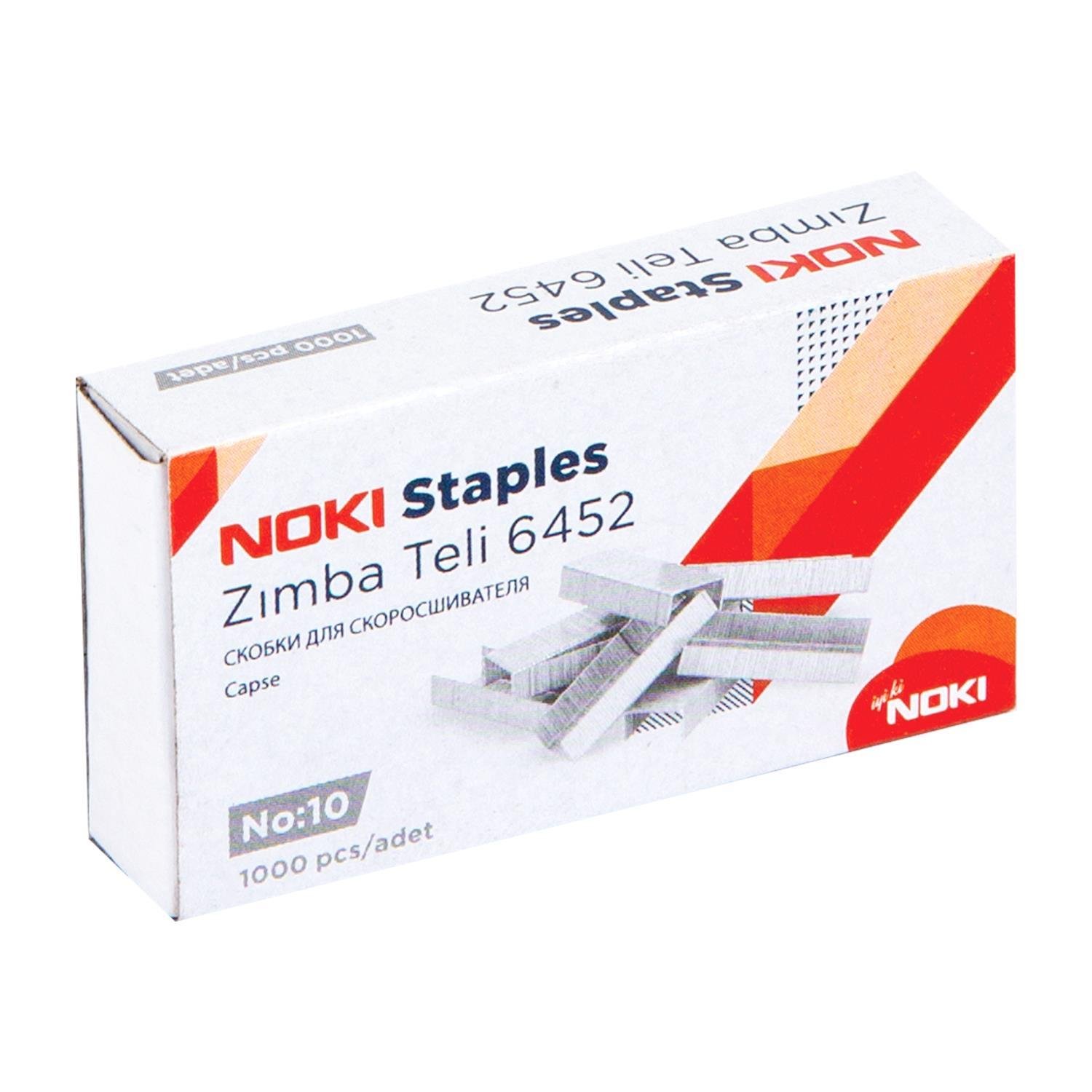 NokiNoki Zımba Teli No:10 Beyaz 1 Kutu