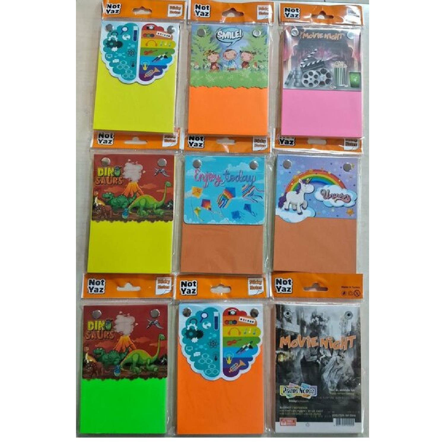 NOTYAZNot Yaz A6 80 Yaprak 4 Renk Rainbow Balık Desenli Bloknot (NP-4270)