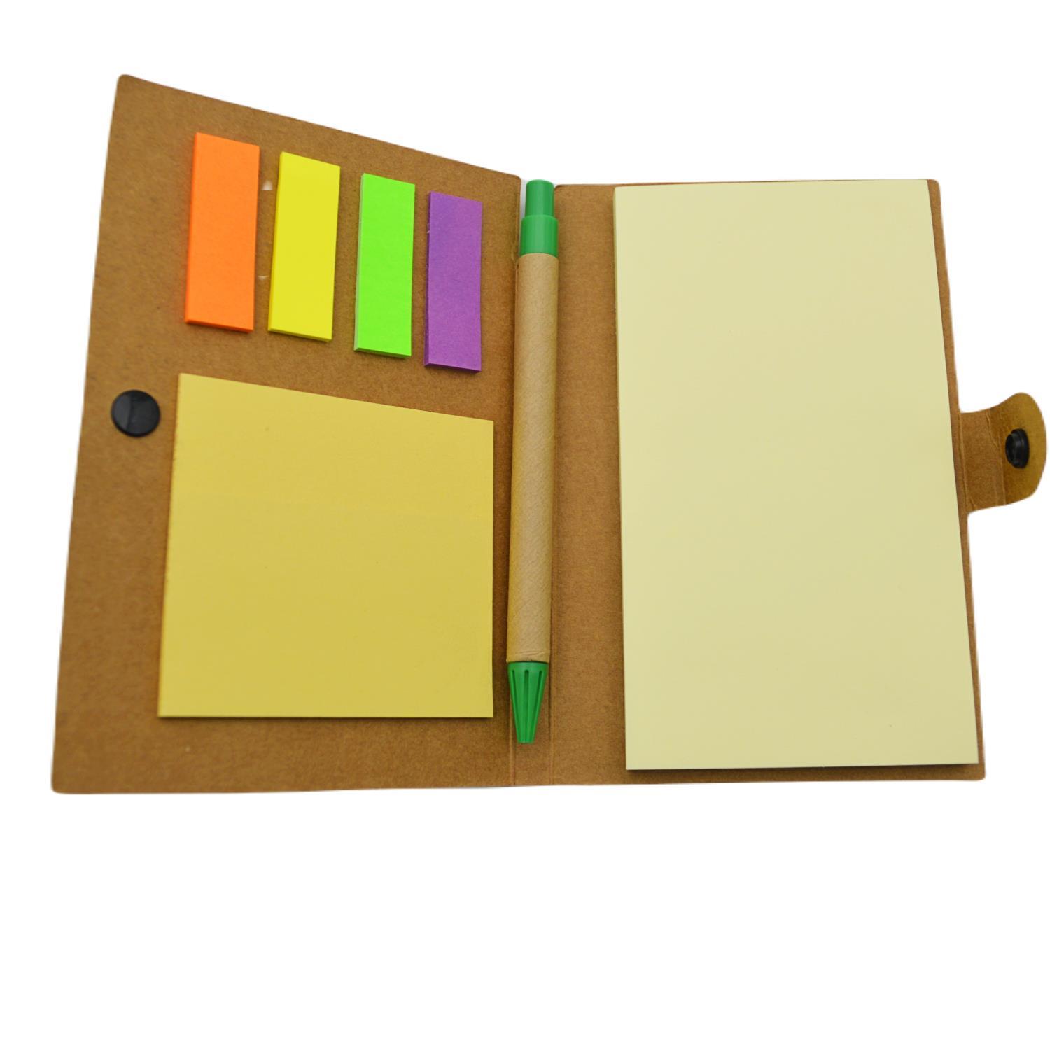 NOTYAZNotYaz 100x150 Never Give Up 50 Yaprak Kilitli Kraft Bloknot (KB-1742)